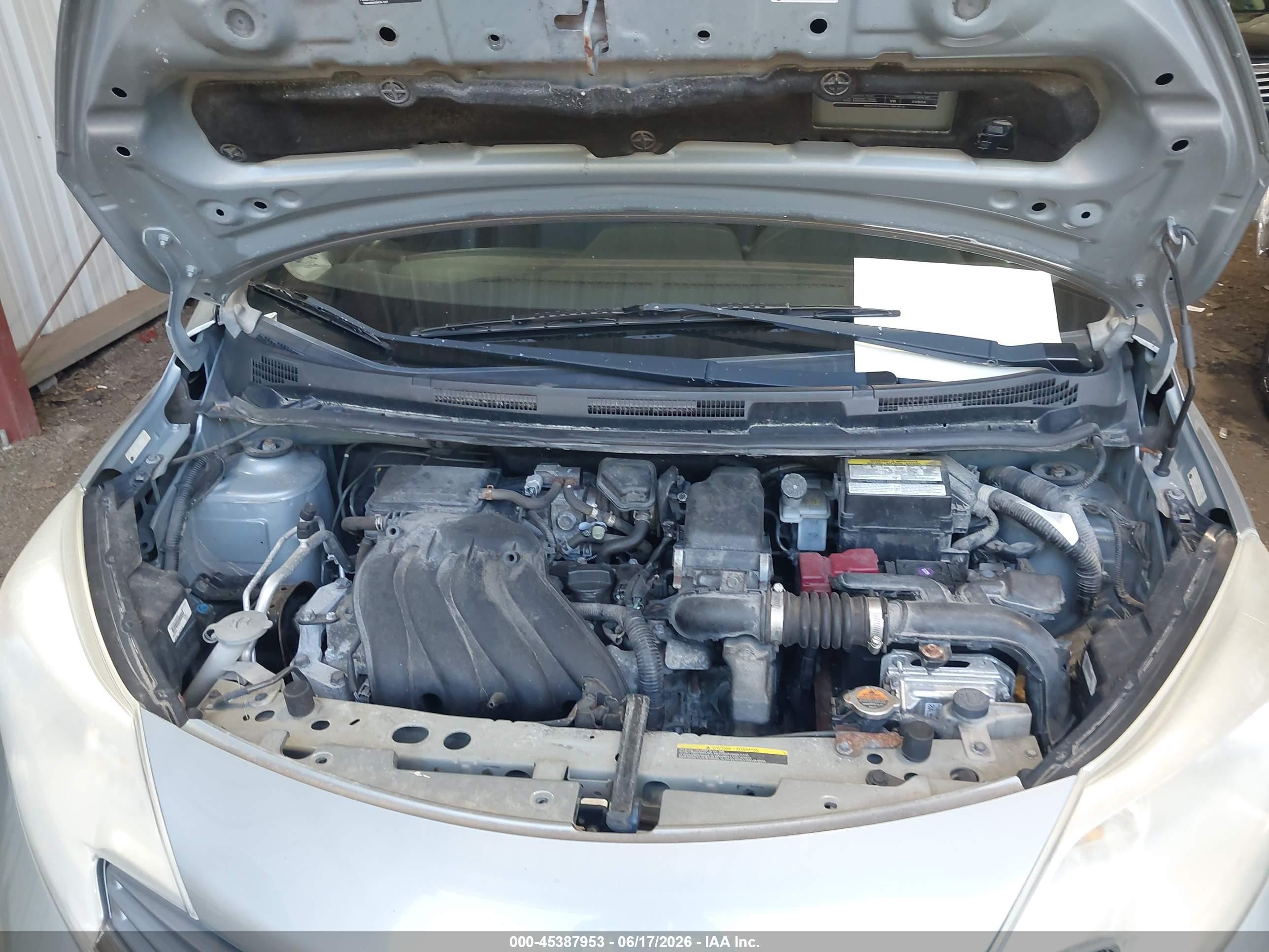 2014 Nissan Versa Note Sv Silver vin: 3N1CE2CP9EL397143