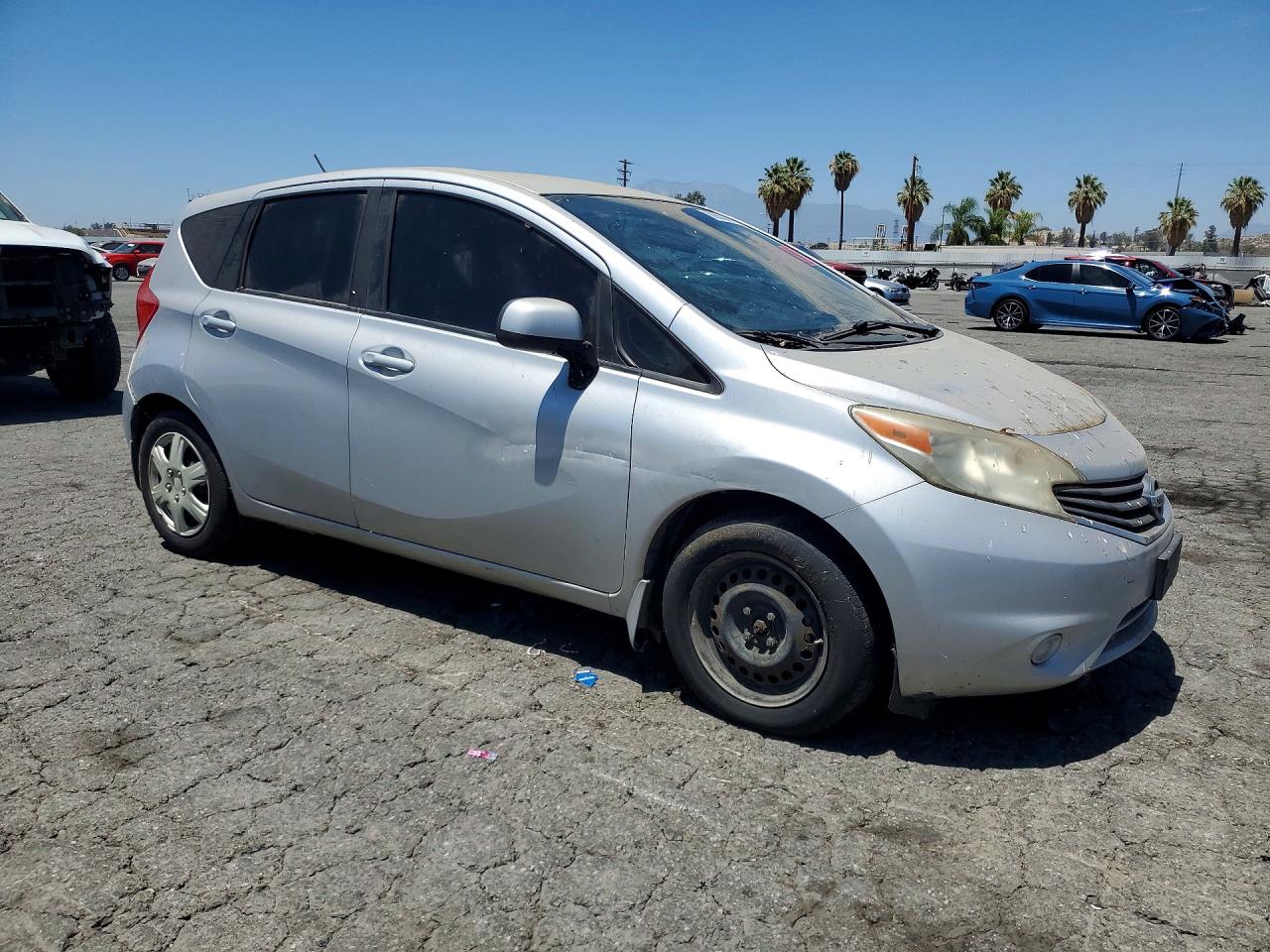 2014 Nissan Versa Note Sv Gray vin: 3N1CE2CP9EL402485