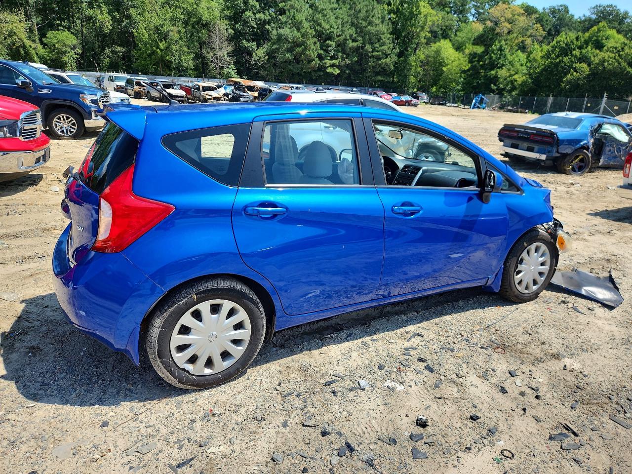 2014 Nissan Versa Note Sv Синий vin: 3N1CE2CP9EL406911
