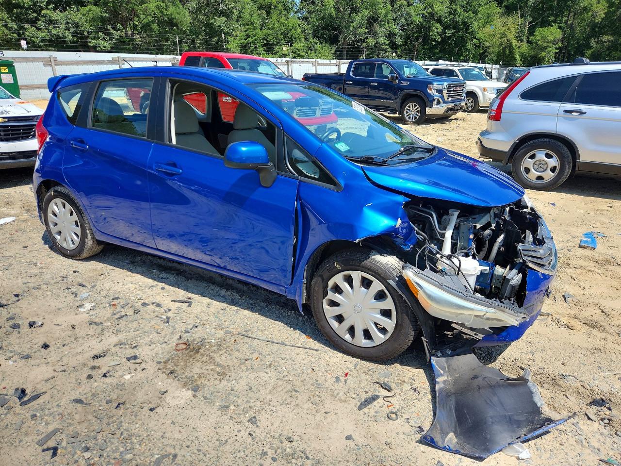 2014 Nissan Versa Note Sv Синий vin: 3N1CE2CP9EL406911