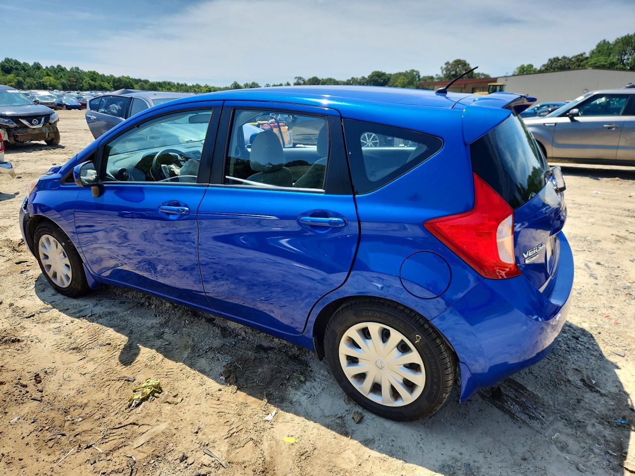 2014 Nissan Versa Note Sv Синий vin: 3N1CE2CP9EL406911