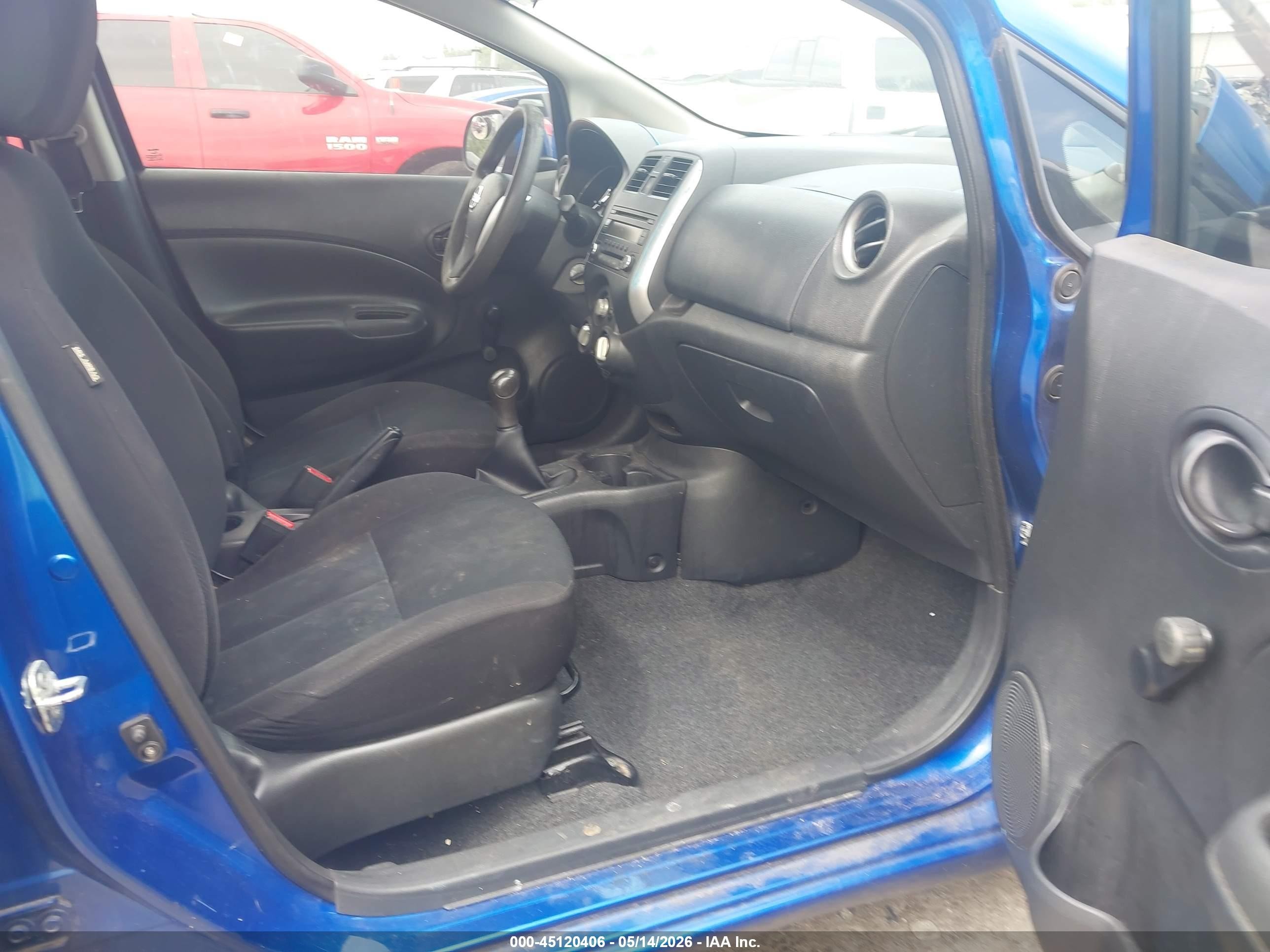 2014 Nissan Versa Note S (sr) Синий vin: 3N1CE2CP9EL413289