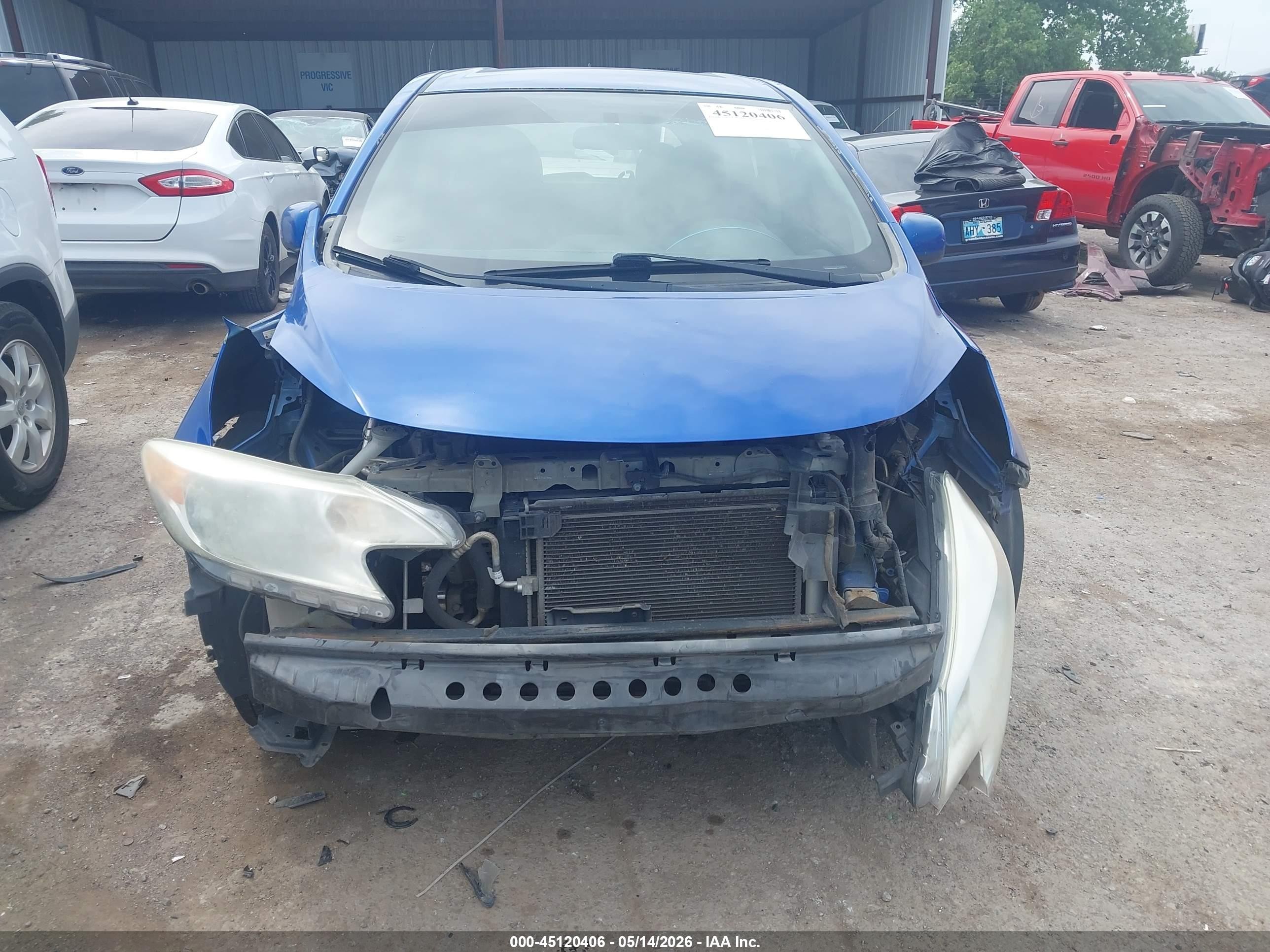 2014 Nissan Versa Note S (sr) Синий vin: 3N1CE2CP9EL413289