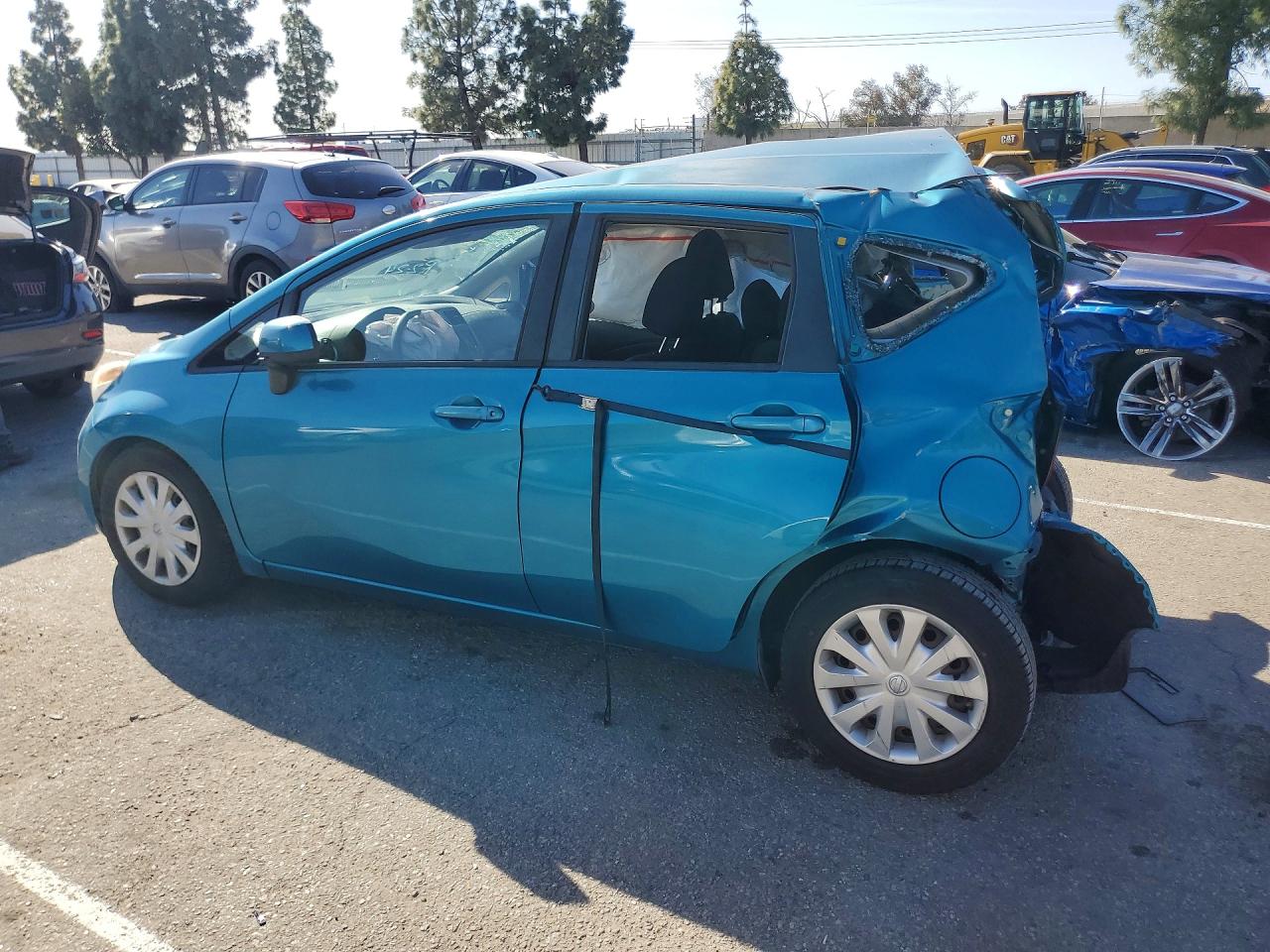 2014 Nissan Versa Note S Синий vin: 3N1CE2CP9EL429492
