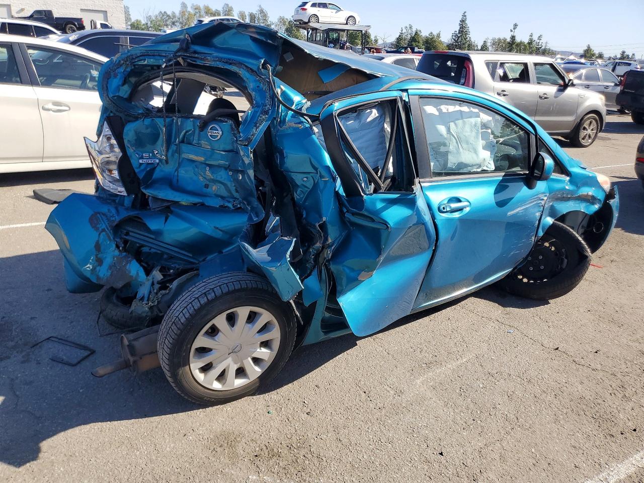 2014 Nissan Versa Note S Синий vin: 3N1CE2CP9EL429492