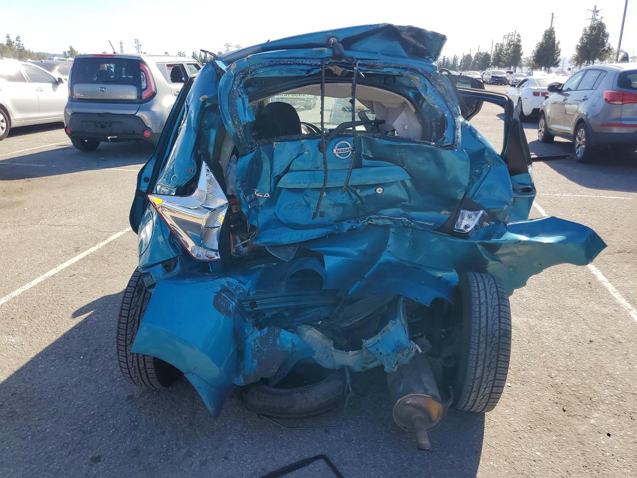 2014 Nissan Versa Note S Синий vin: 3N1CE2CP9EL429492
