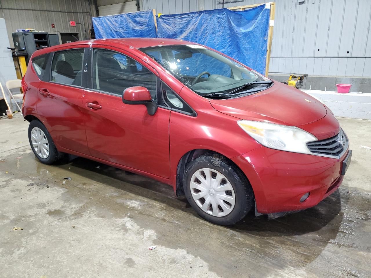2014 Nissan Versa Note S Red vin: 3N1CE2CP9EL429864