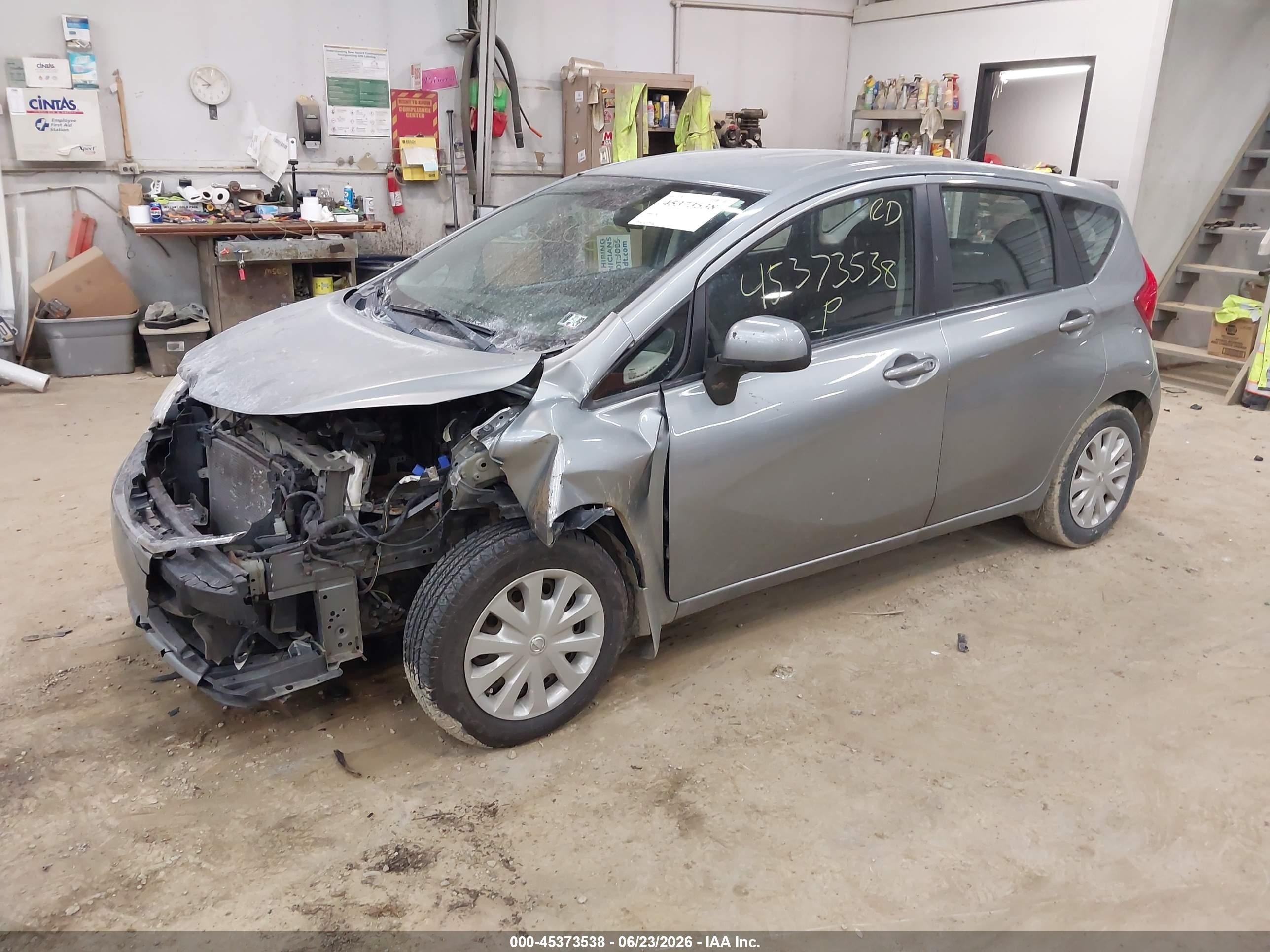 2014 Nissan Versa Note Sv Silver vin: 3N1CE2CP9EL434627