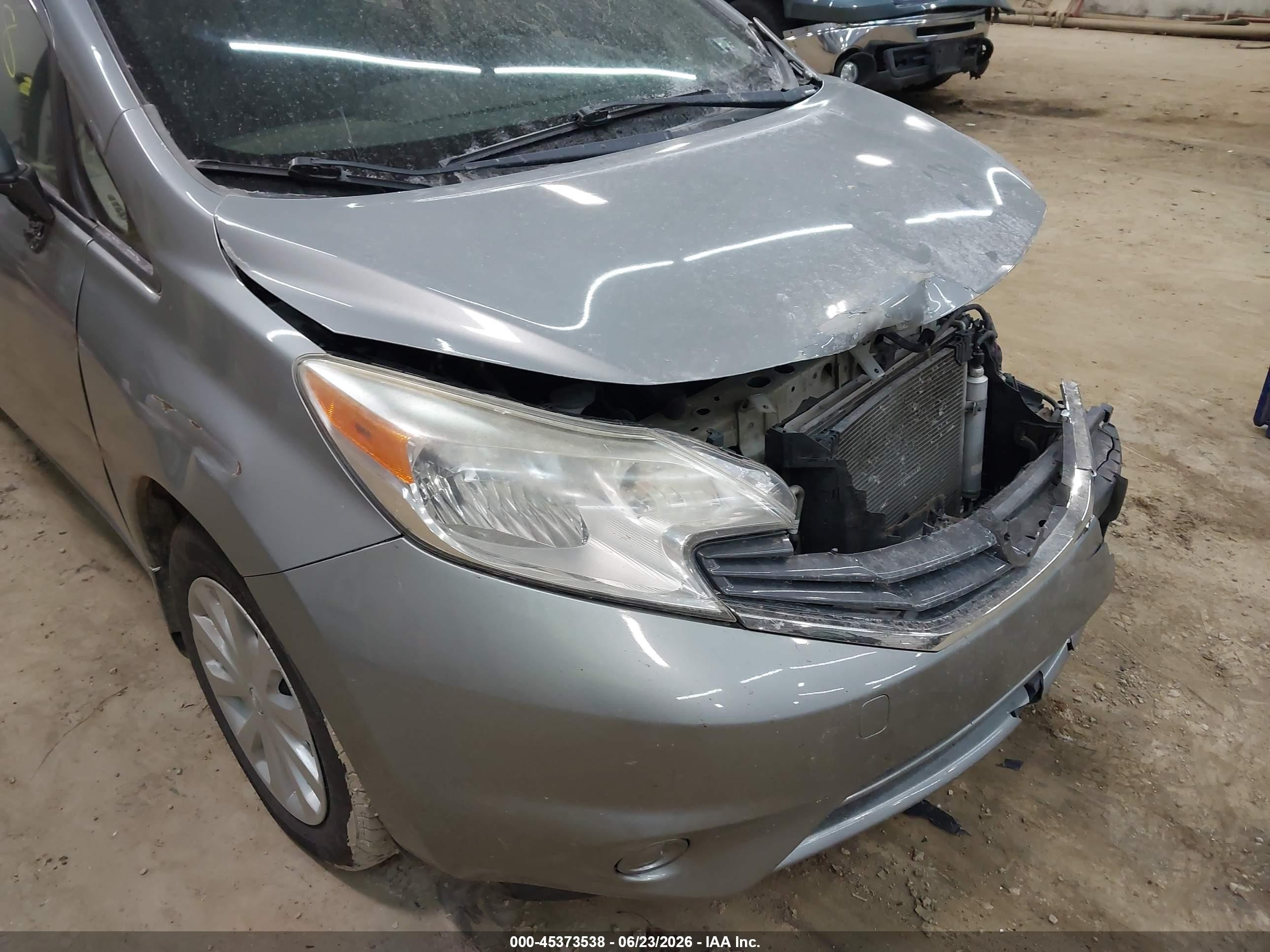 2014 Nissan Versa Note Sv Silver vin: 3N1CE2CP9EL434627