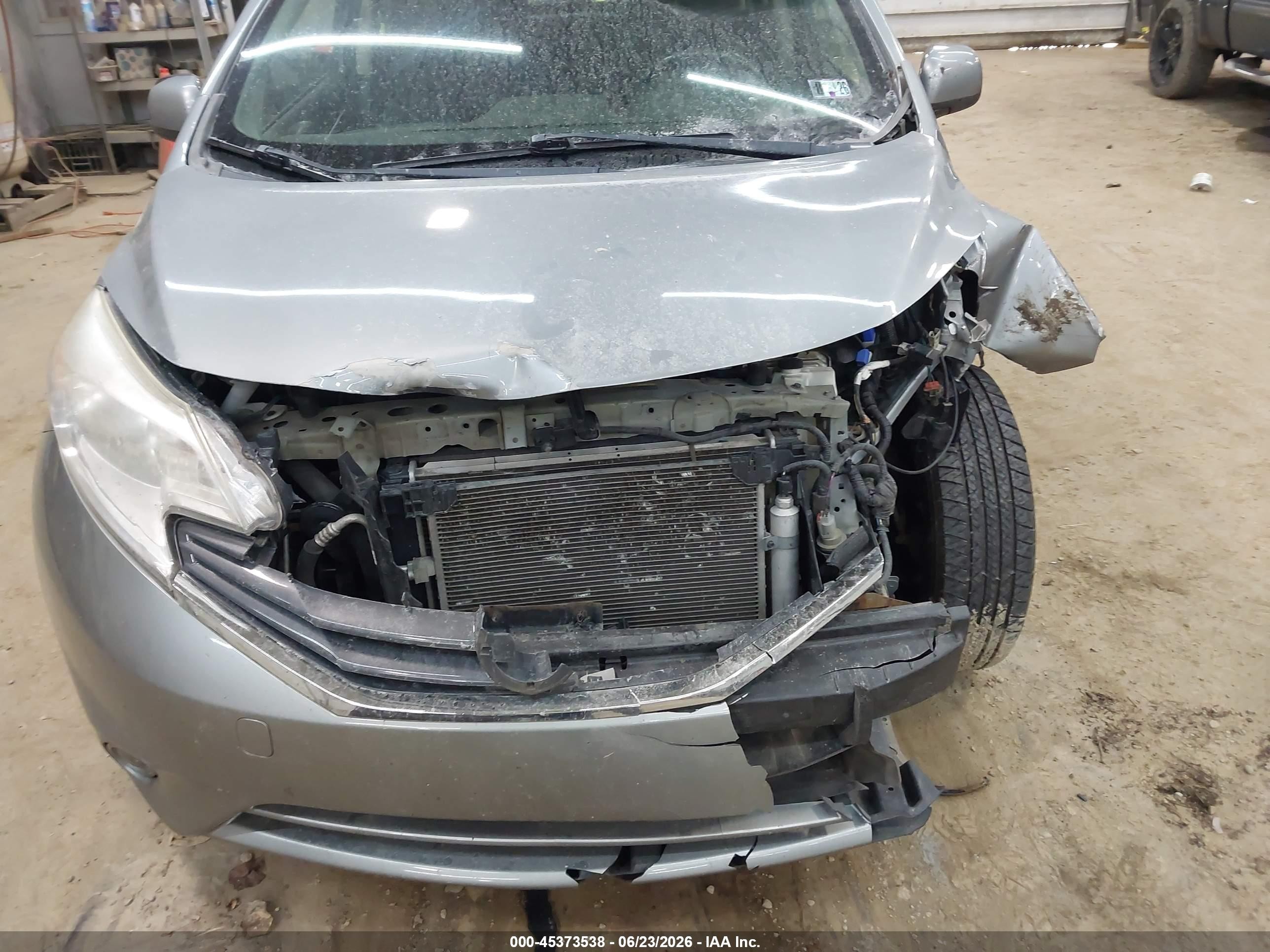 2014 Nissan Versa Note Sv Silver vin: 3N1CE2CP9EL434627