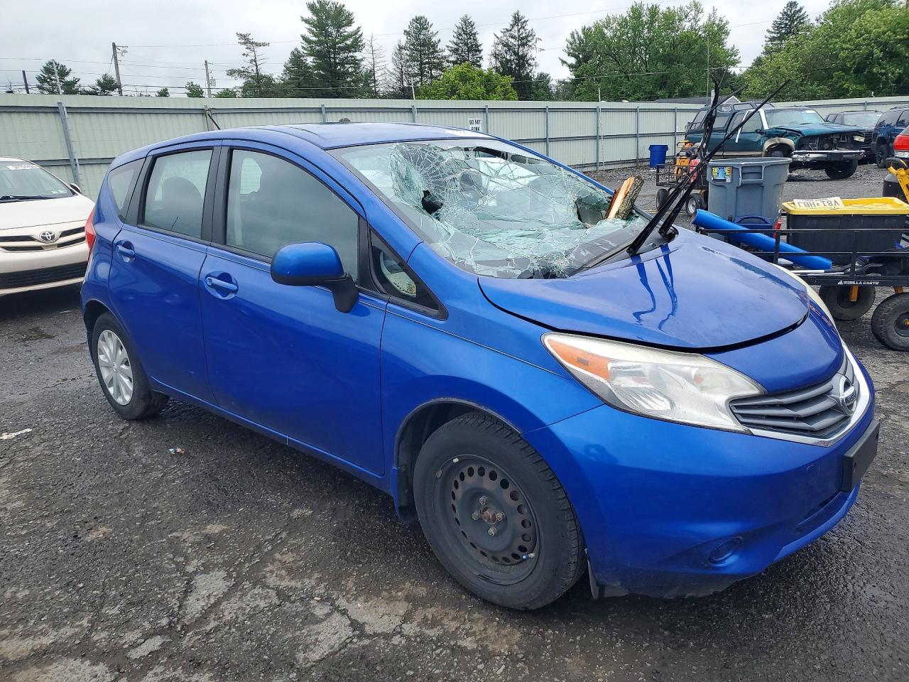 2014 Nissan Versa Note Sv Blue vin: 3N1CE2CP9EL435065