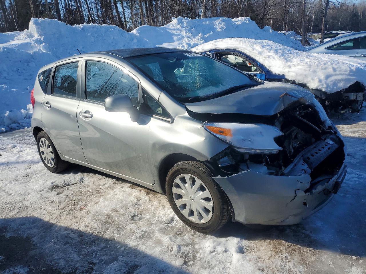 2014 Nissan Versa Note S Серый vin: 3N1CE2CP9EL435311