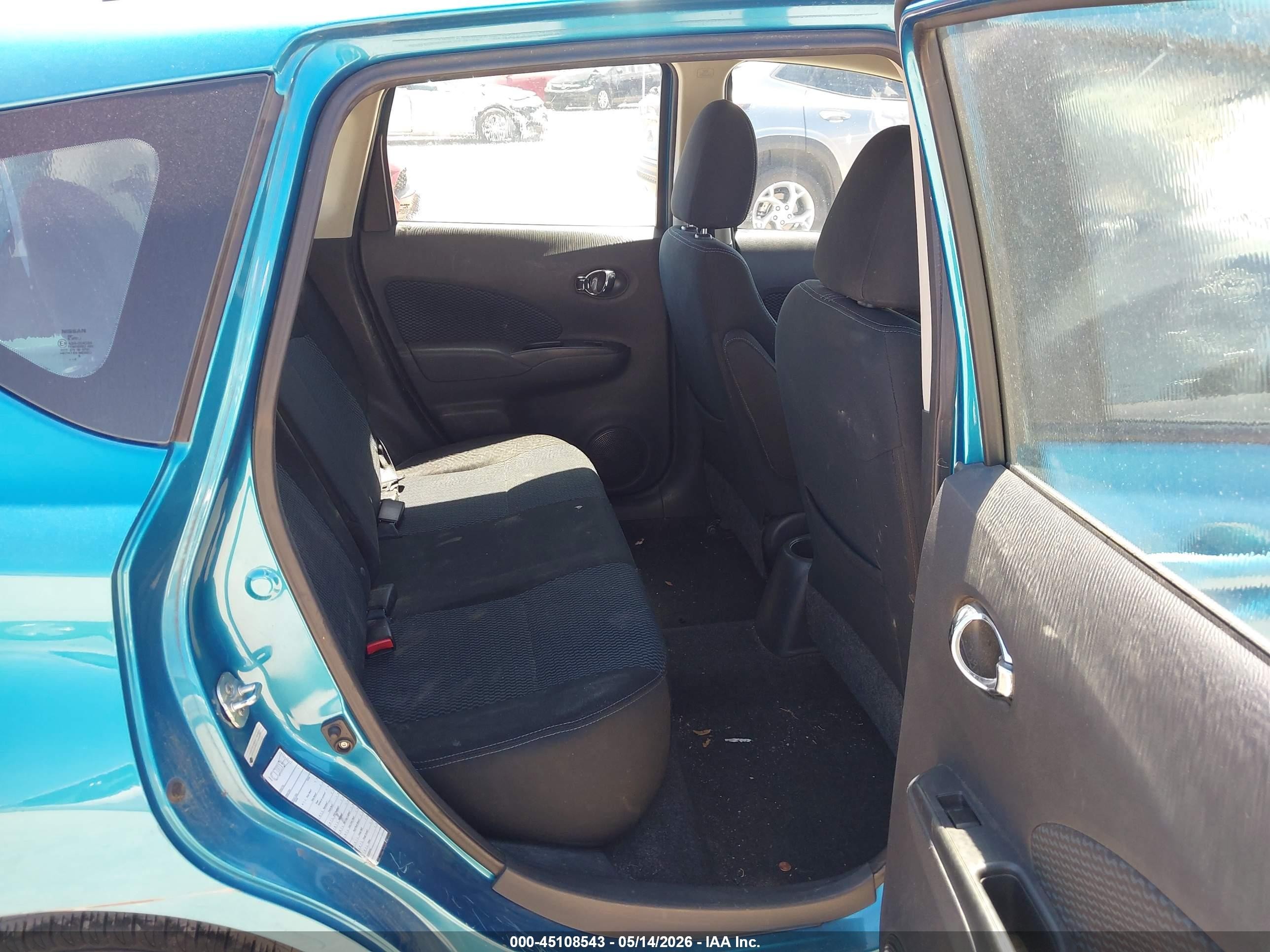 2015 Nissan Versa Note S (sr)/s Plus/sl/sr/sv Blue vin: 3N1CE2CP9FL355640