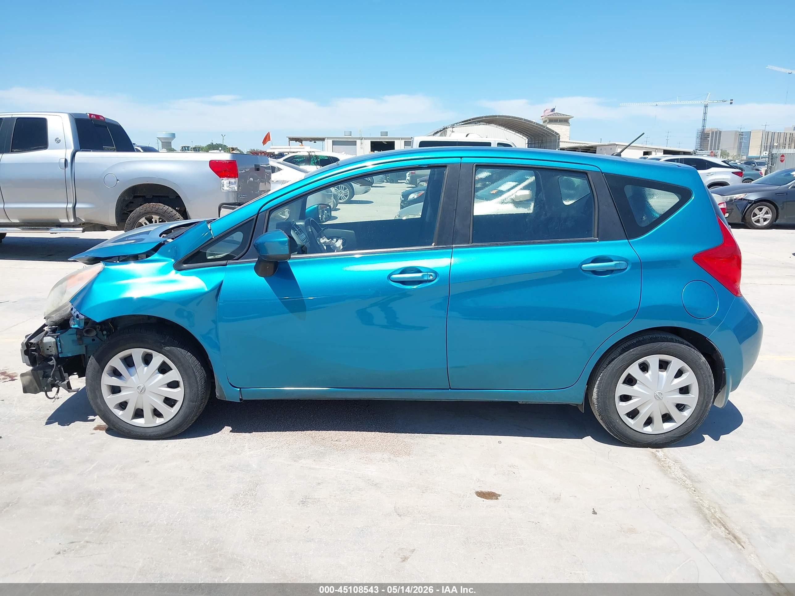 2015 Nissan Versa Note S (sr)/s Plus/sl/sr/sv Blue vin: 3N1CE2CP9FL355640