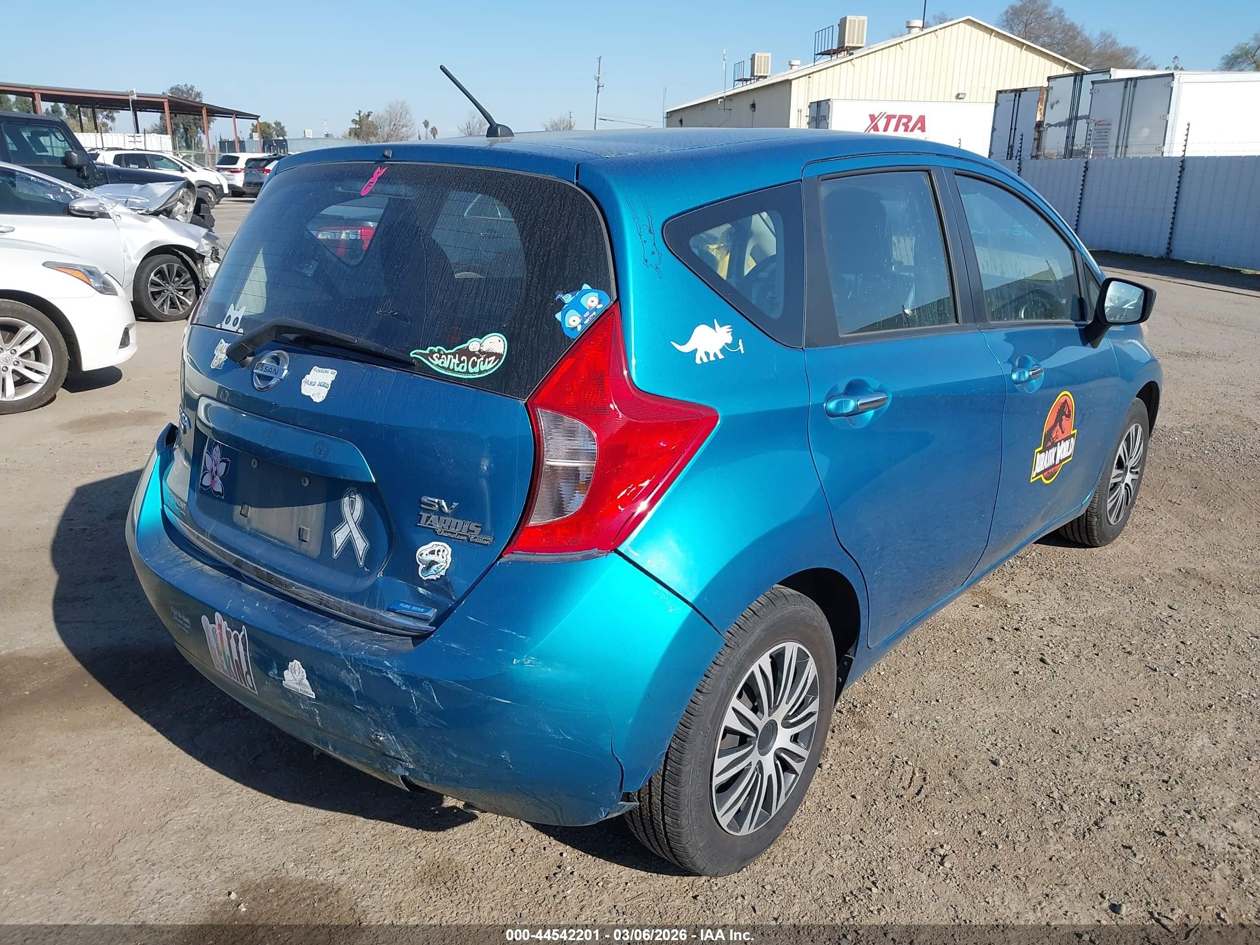 2015 Nissan Versa Note Sv Бирюзовый vin: 3N1CE2CP9FL357565