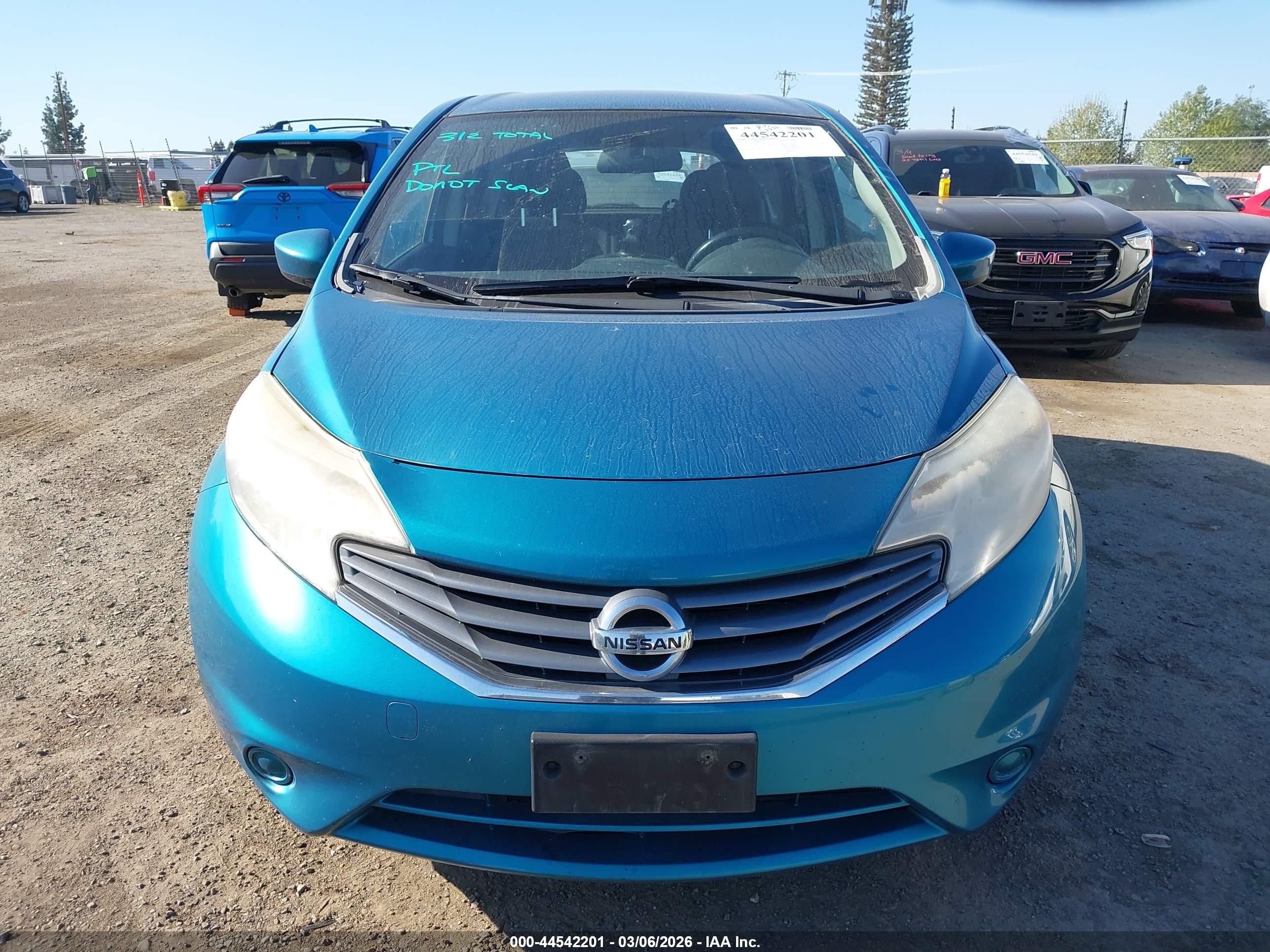2015 Nissan Versa Note Sv Бирюзовый vin: 3N1CE2CP9FL357565