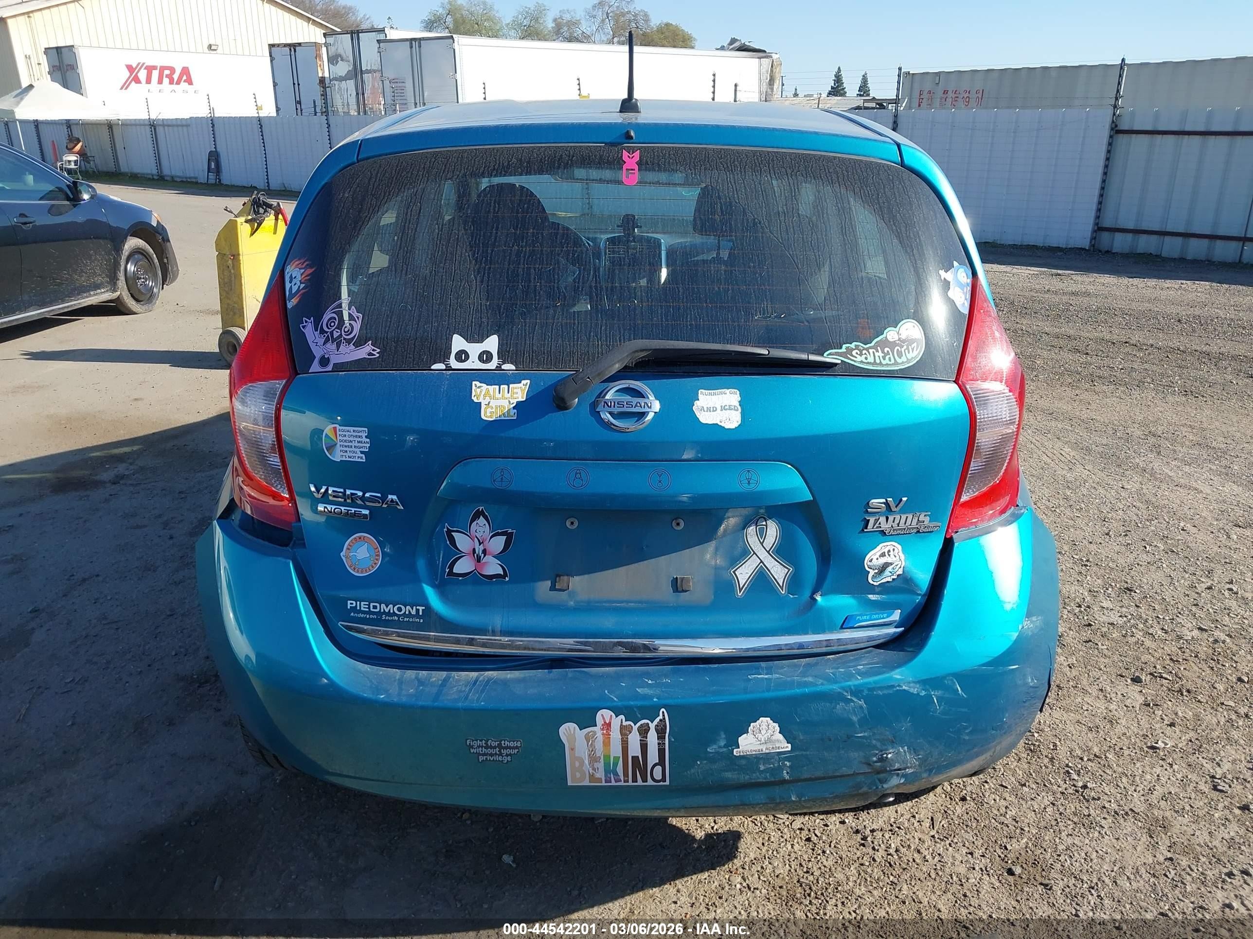 2015 Nissan Versa Note Sv Бирюзовый vin: 3N1CE2CP9FL357565