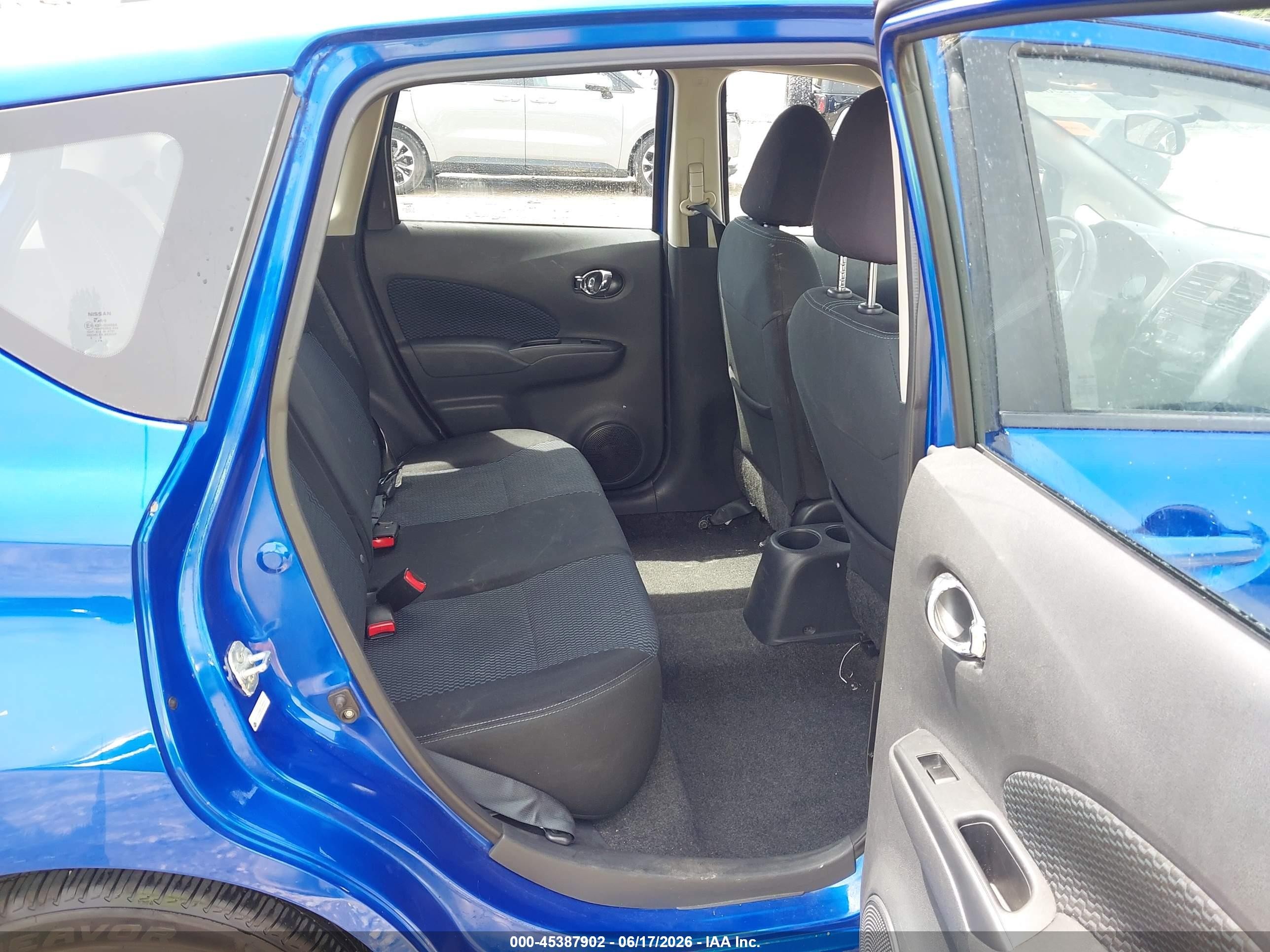 2015 Nissan Versa Note S (sr)/s Plus/sl/sr/sv Blue vin: 3N1CE2CP9FL360465