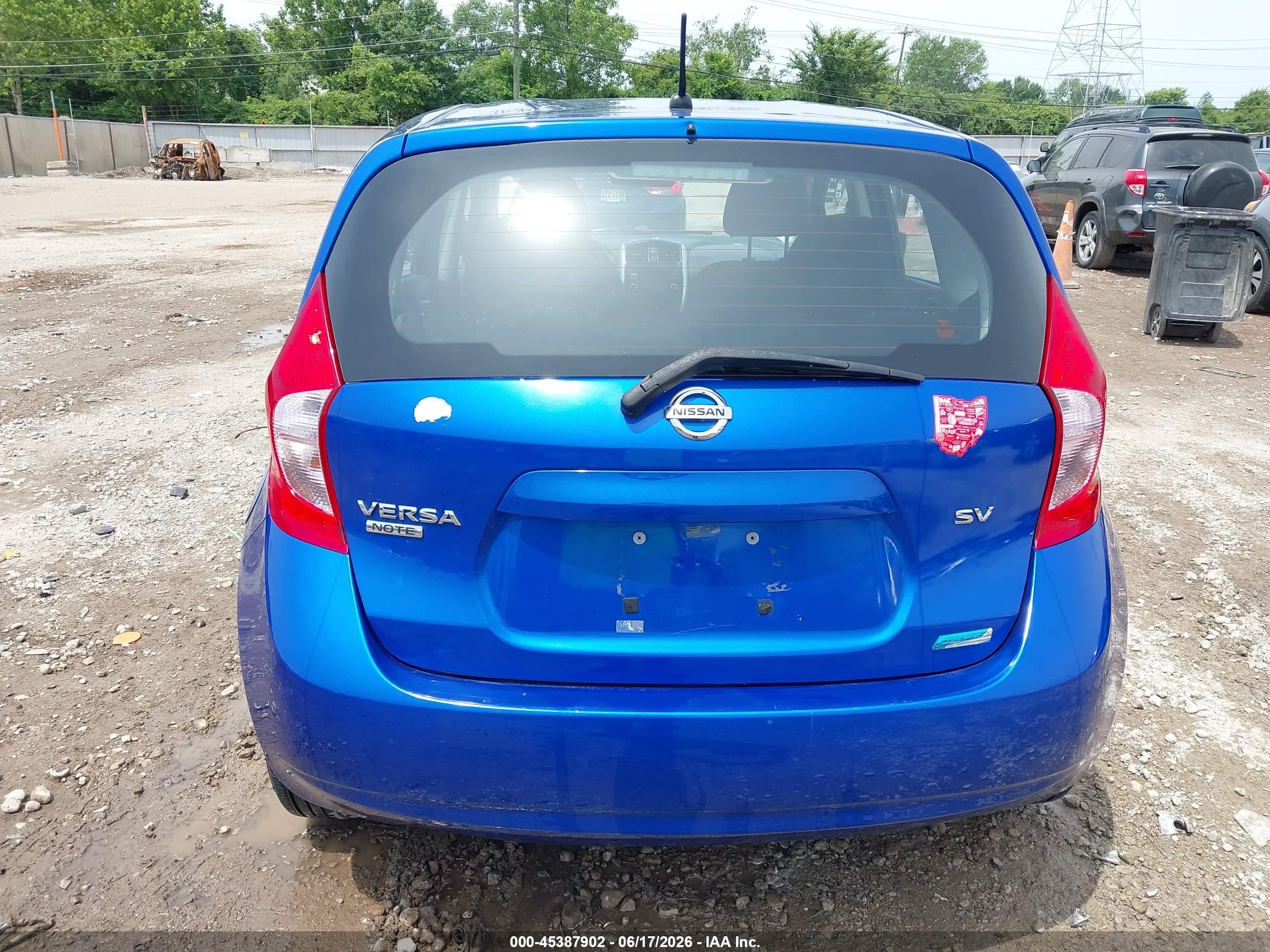 2015 Nissan Versa Note S (sr)/s Plus/sl/sr/sv Blue vin: 3N1CE2CP9FL360465