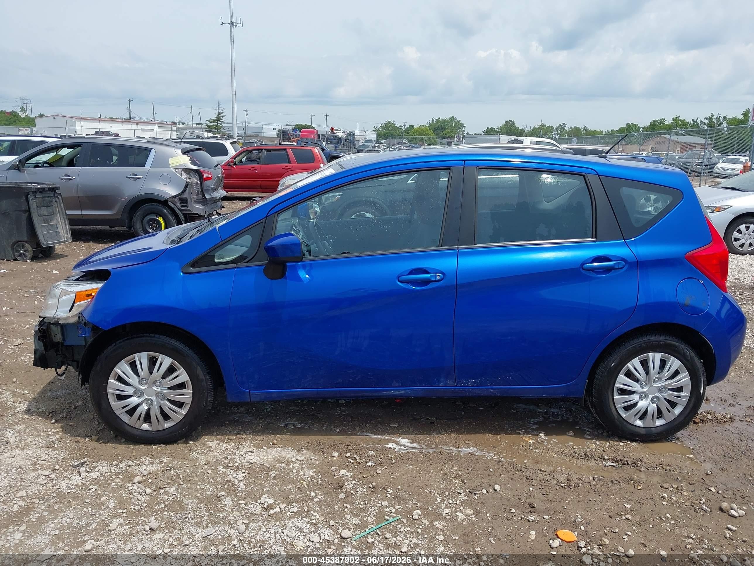 2015 Nissan Versa Note S (sr)/s Plus/sl/sr/sv Blue vin: 3N1CE2CP9FL360465