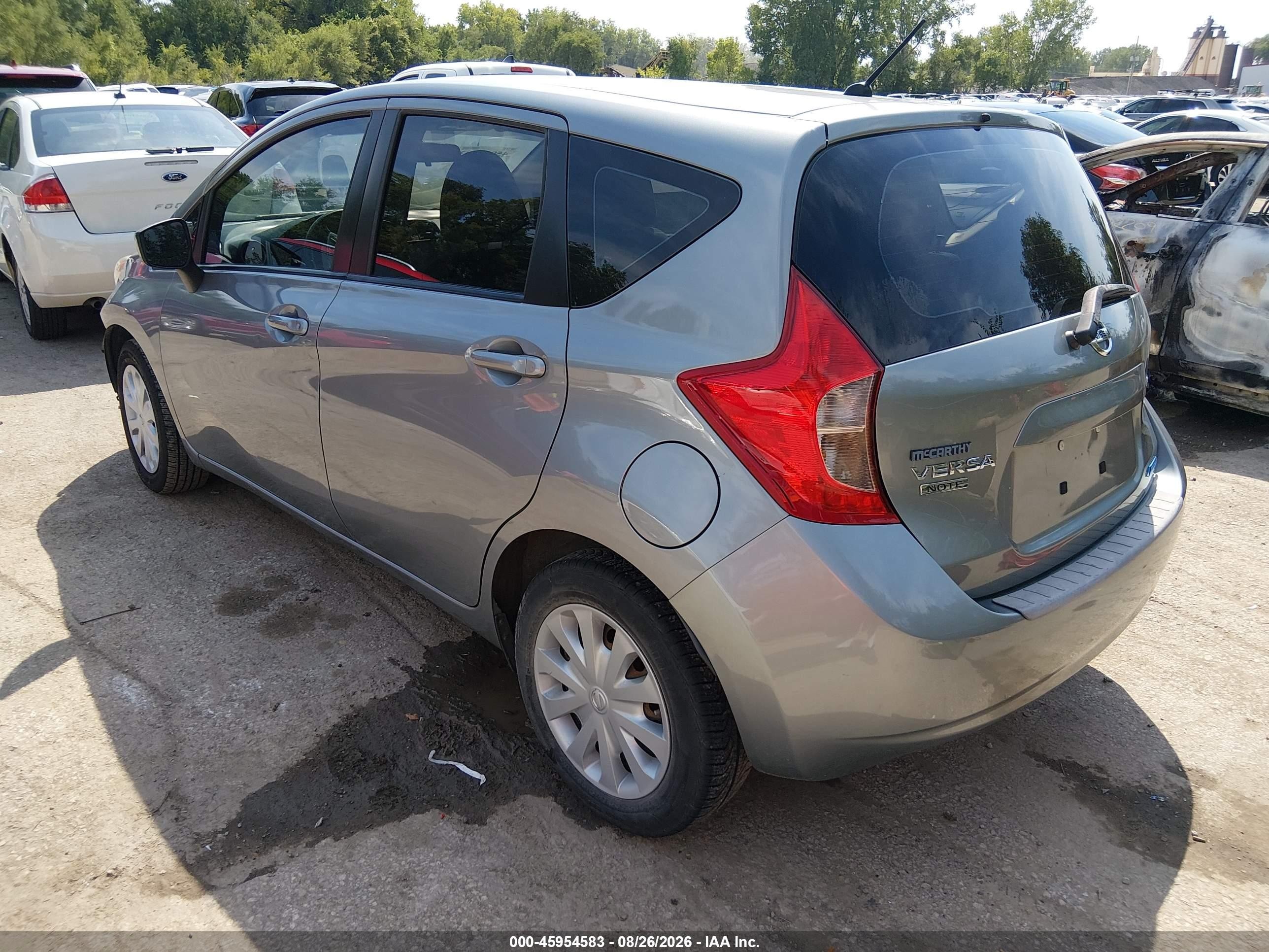 2015 Nissan Versa Note Sv Серебряный vin: 3N1CE2CP9FL366234