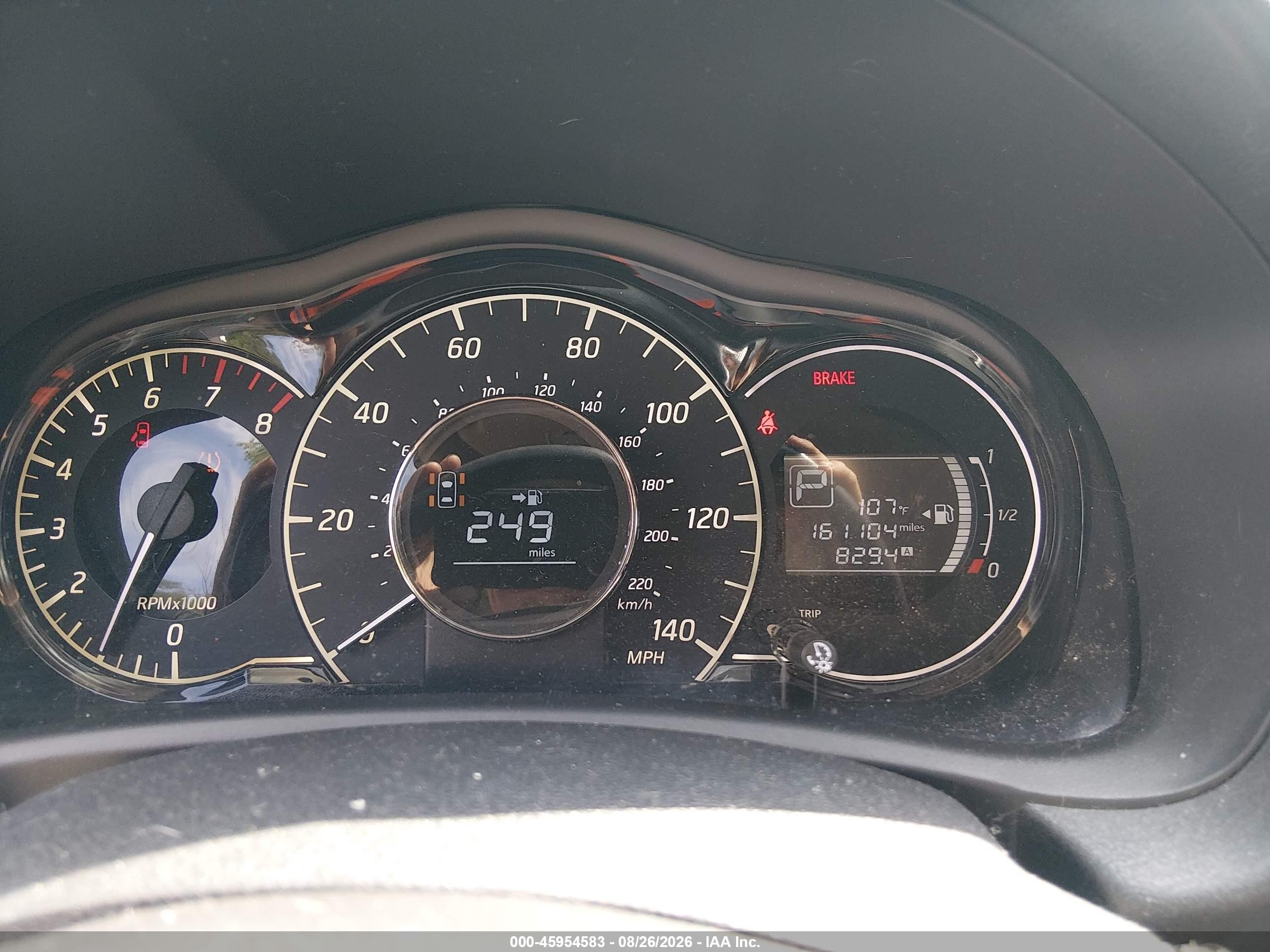 2015 Nissan Versa Note Sv Серебряный vin: 3N1CE2CP9FL366234