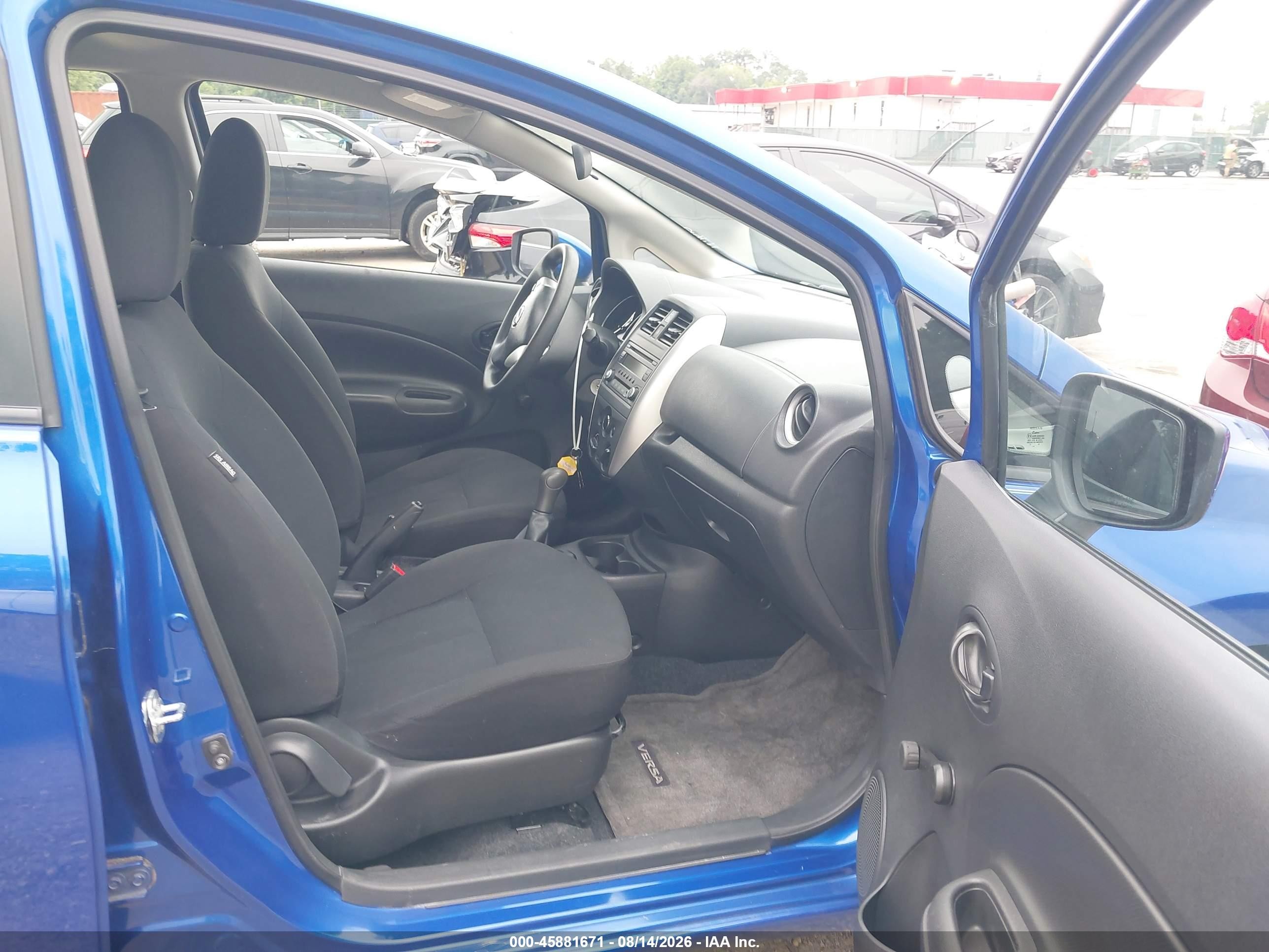 2015 Nissan Versa Note S (sr) Синий vin: 3N1CE2CP9FL367237