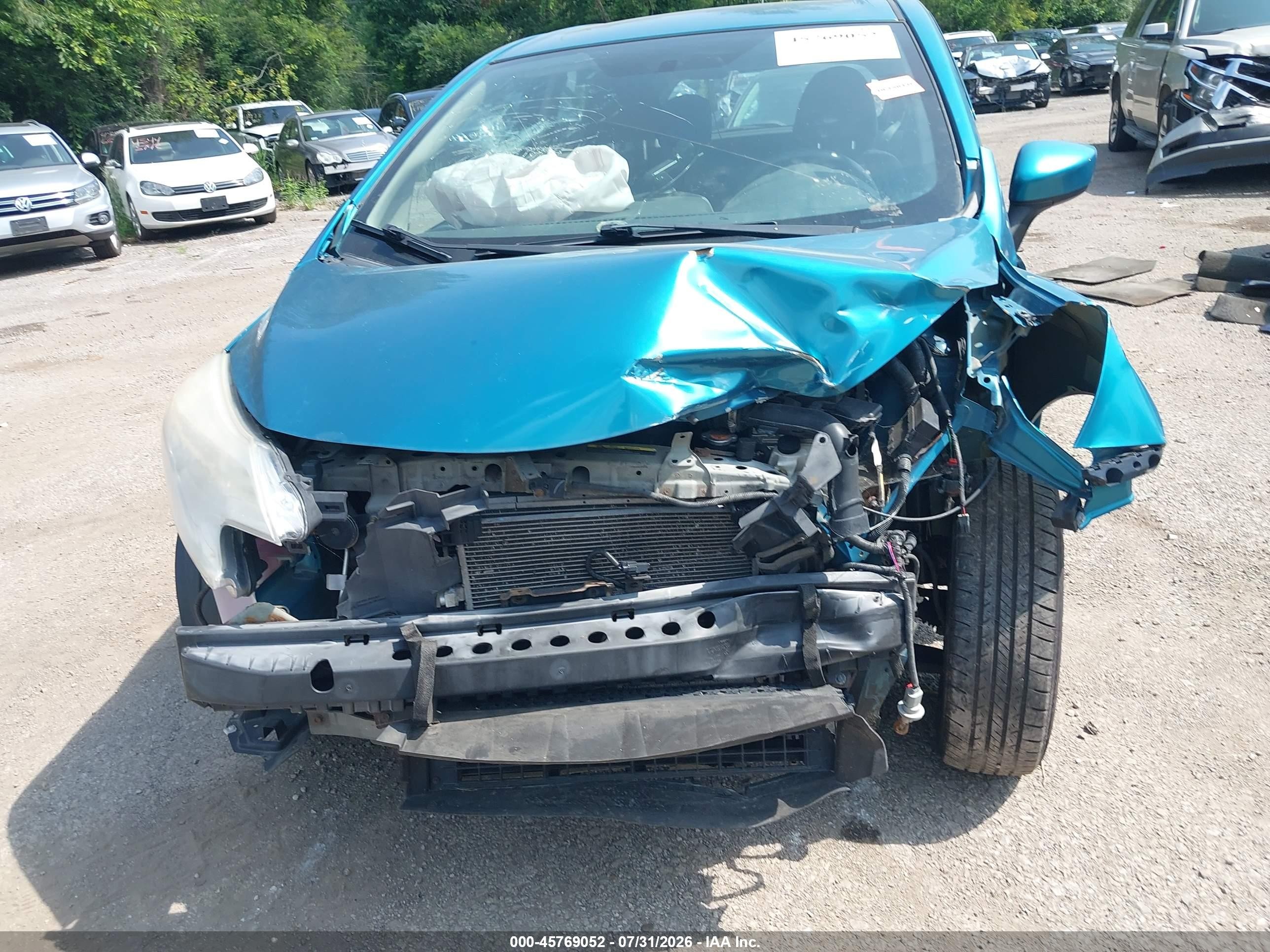 2015 Nissan Versa Note S (sr)/s Plus/sl/sr/sv Blue vin: 3N1CE2CP9FL370364