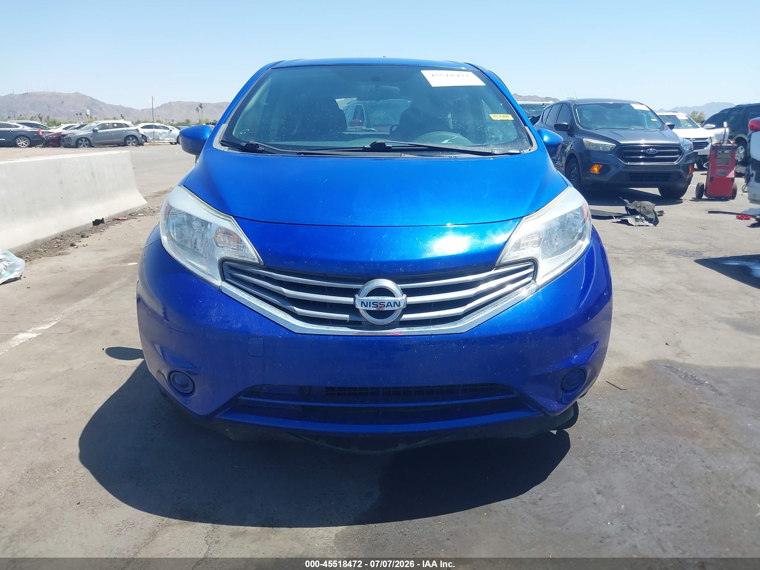 2015 Nissan Versa Note S Plus Синий vin: 3N1CE2CP9FL372955