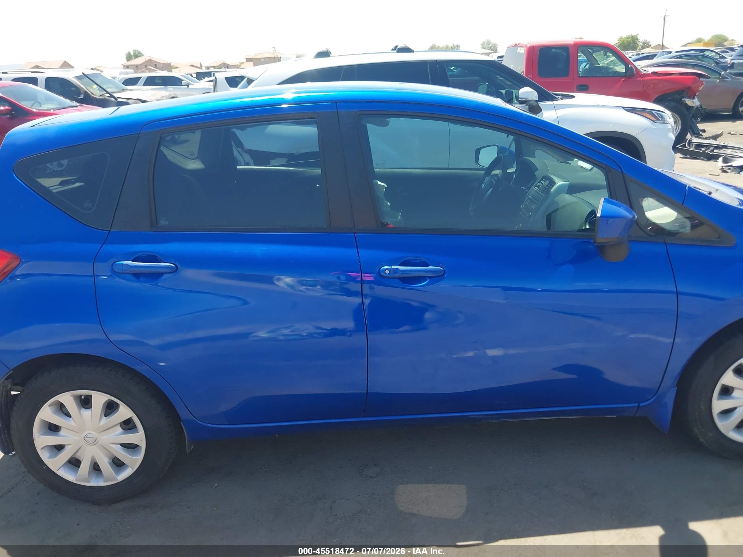 2015 Nissan Versa Note S Plus Синий vin: 3N1CE2CP9FL372955