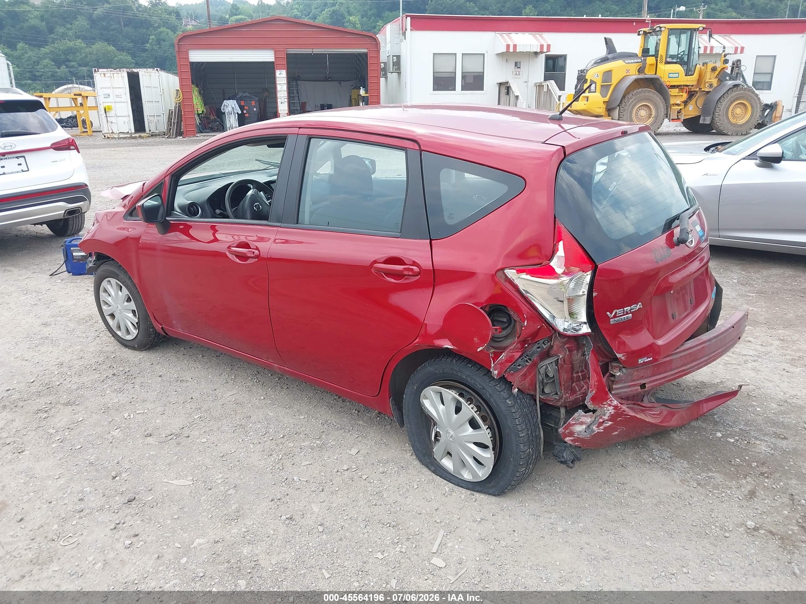 2015 Nissan Versa Note S (sr)/s Plus/sl/sr/sv Красный vin: 3N1CE2CP9FL377055