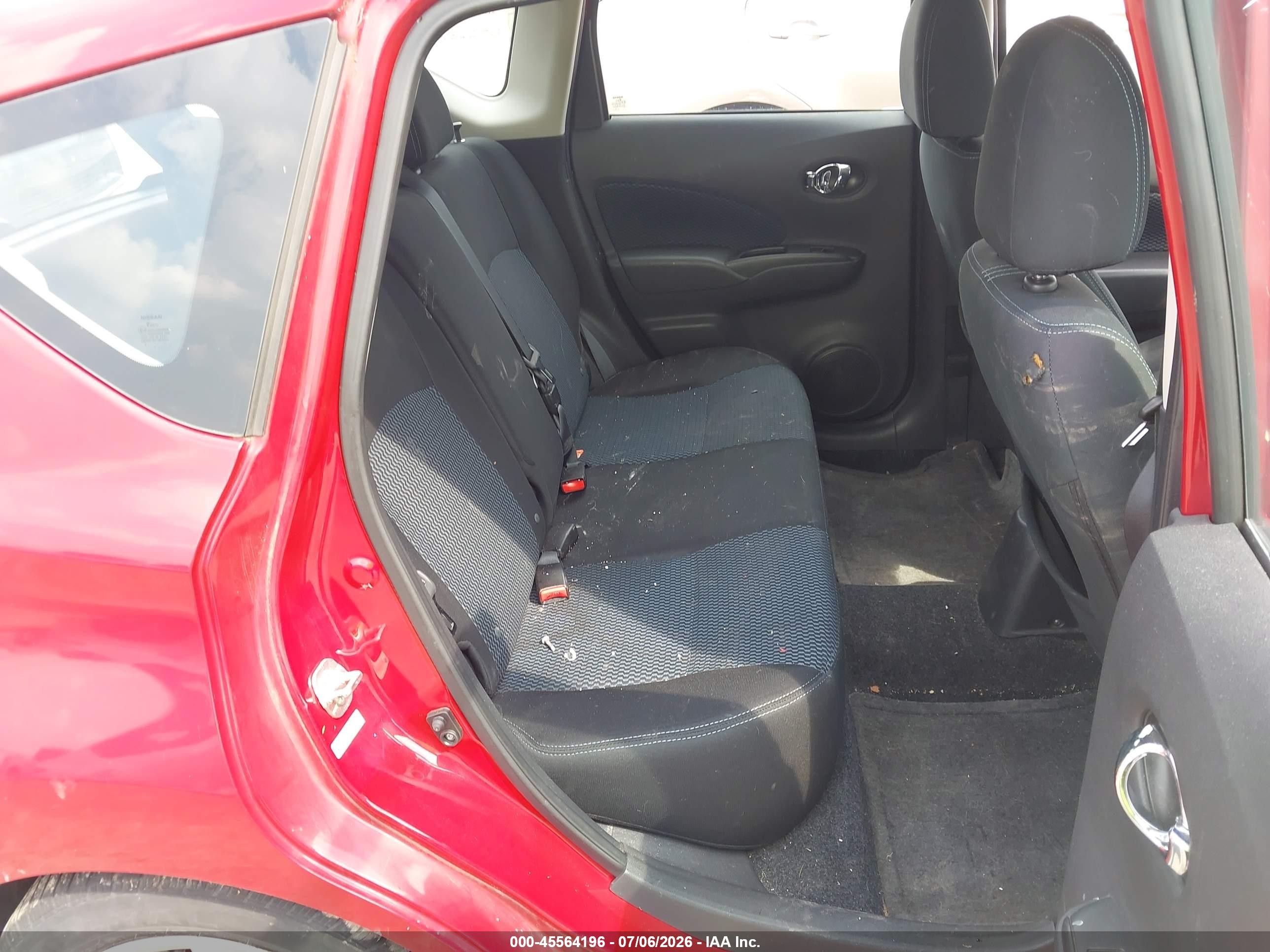 2015 Nissan Versa Note S (sr)/s Plus/sl/sr/sv Красный vin: 3N1CE2CP9FL377055