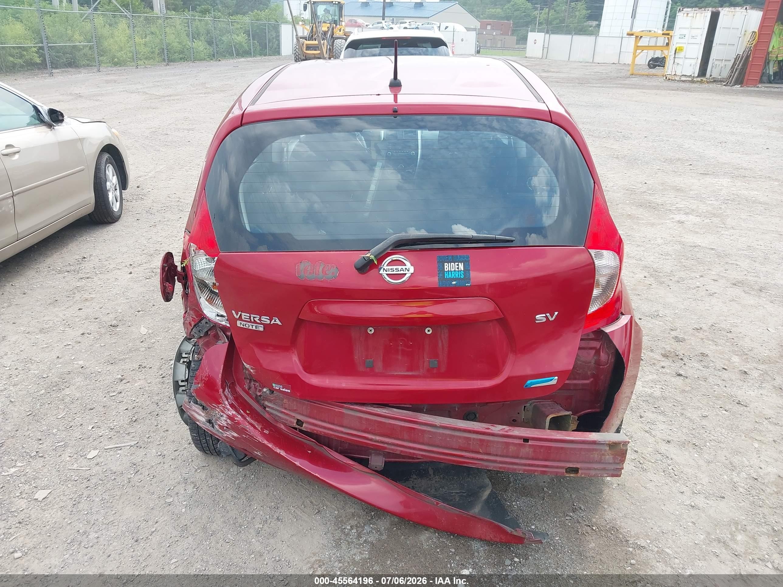 2015 Nissan Versa Note S (sr)/s Plus/sl/sr/sv Красный vin: 3N1CE2CP9FL377055