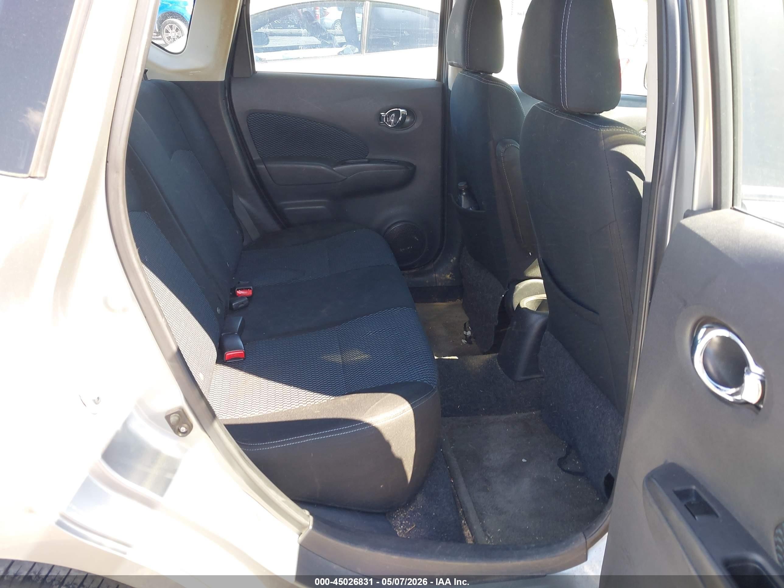 2015 Nissan Versa Note S (sr)/s Plus/sl/sr/sv Gray vin: 3N1CE2CP9FL380795