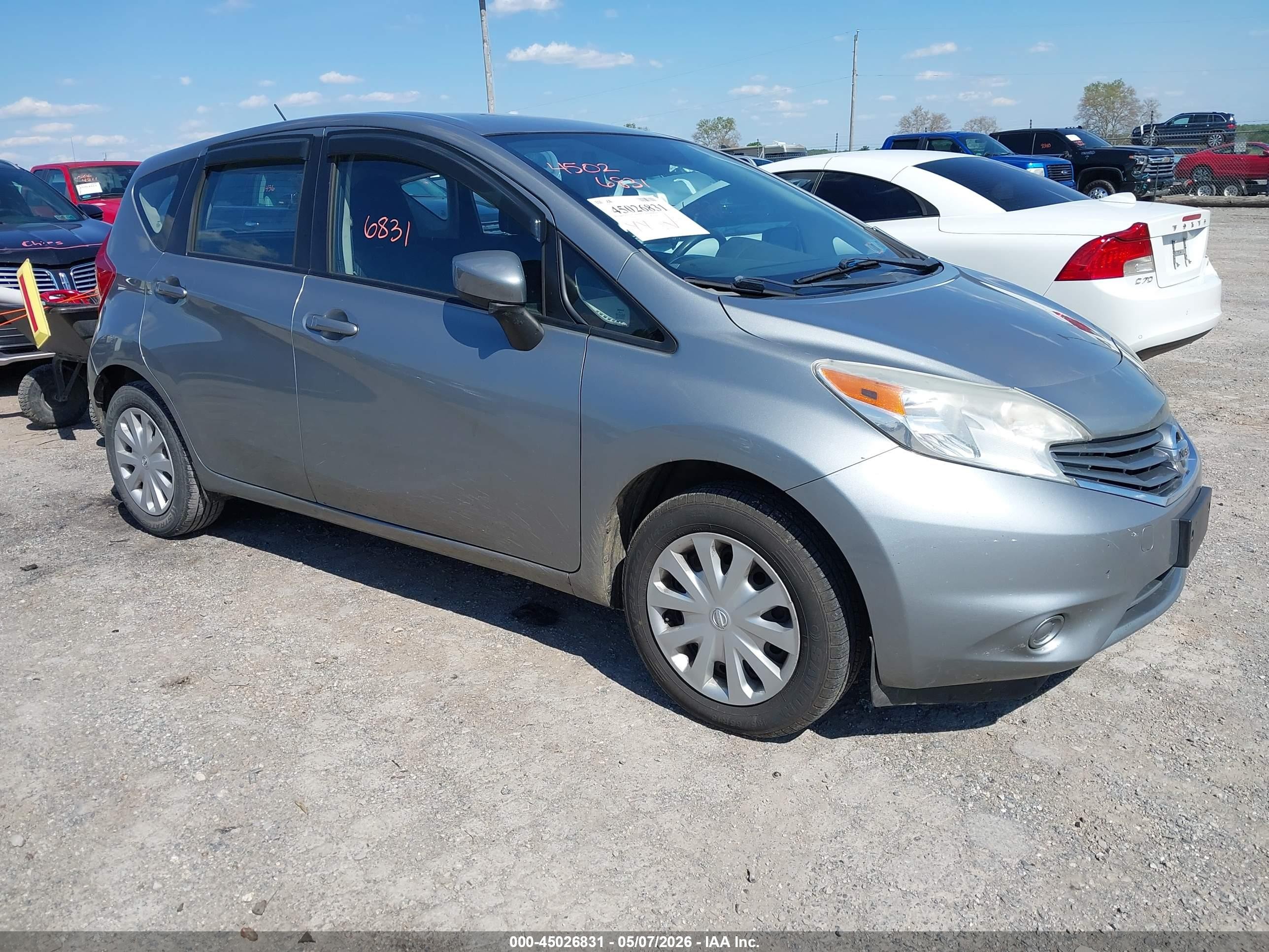 2015 Nissan Versa Note S (sr)/s Plus/sl/sr/sv Серый vin: 3N1CE2CP9FL380795