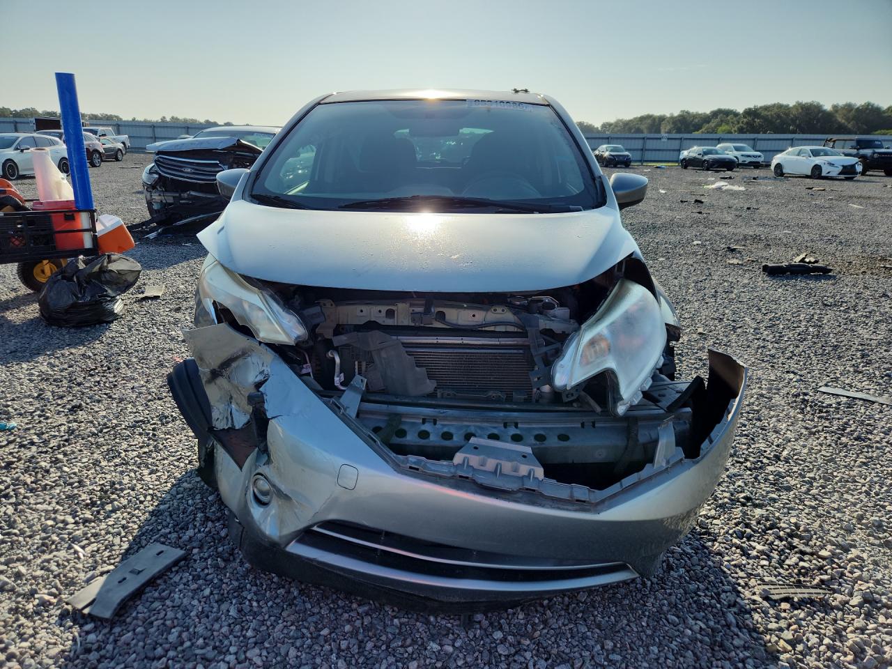 2015 Nissan Versa Note S Plus Gray vin: 3N1CE2CP9FL391828
