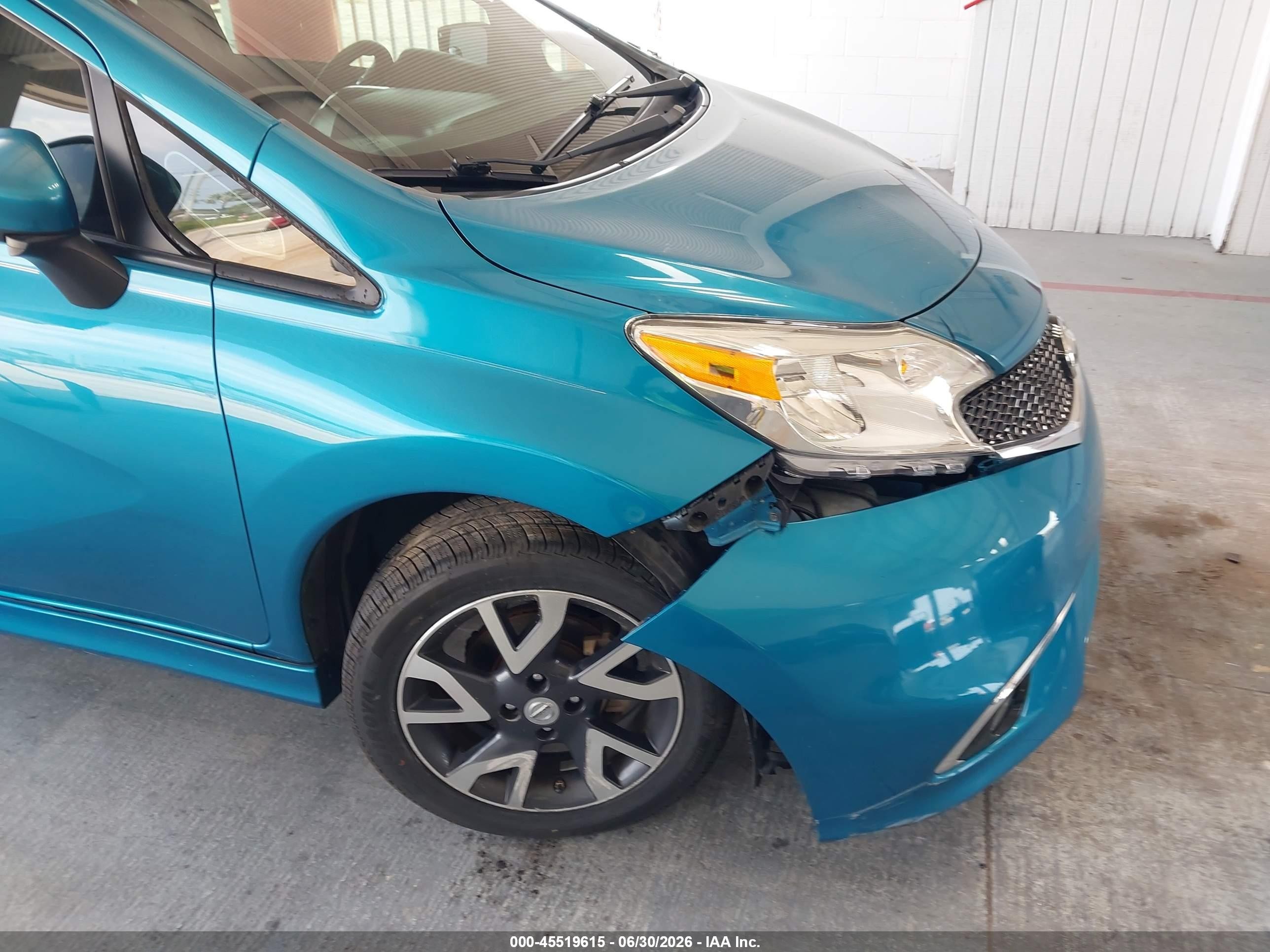 2015 Nissan Versa Note Sr Blue vin: 3N1CE2CP9FL392624