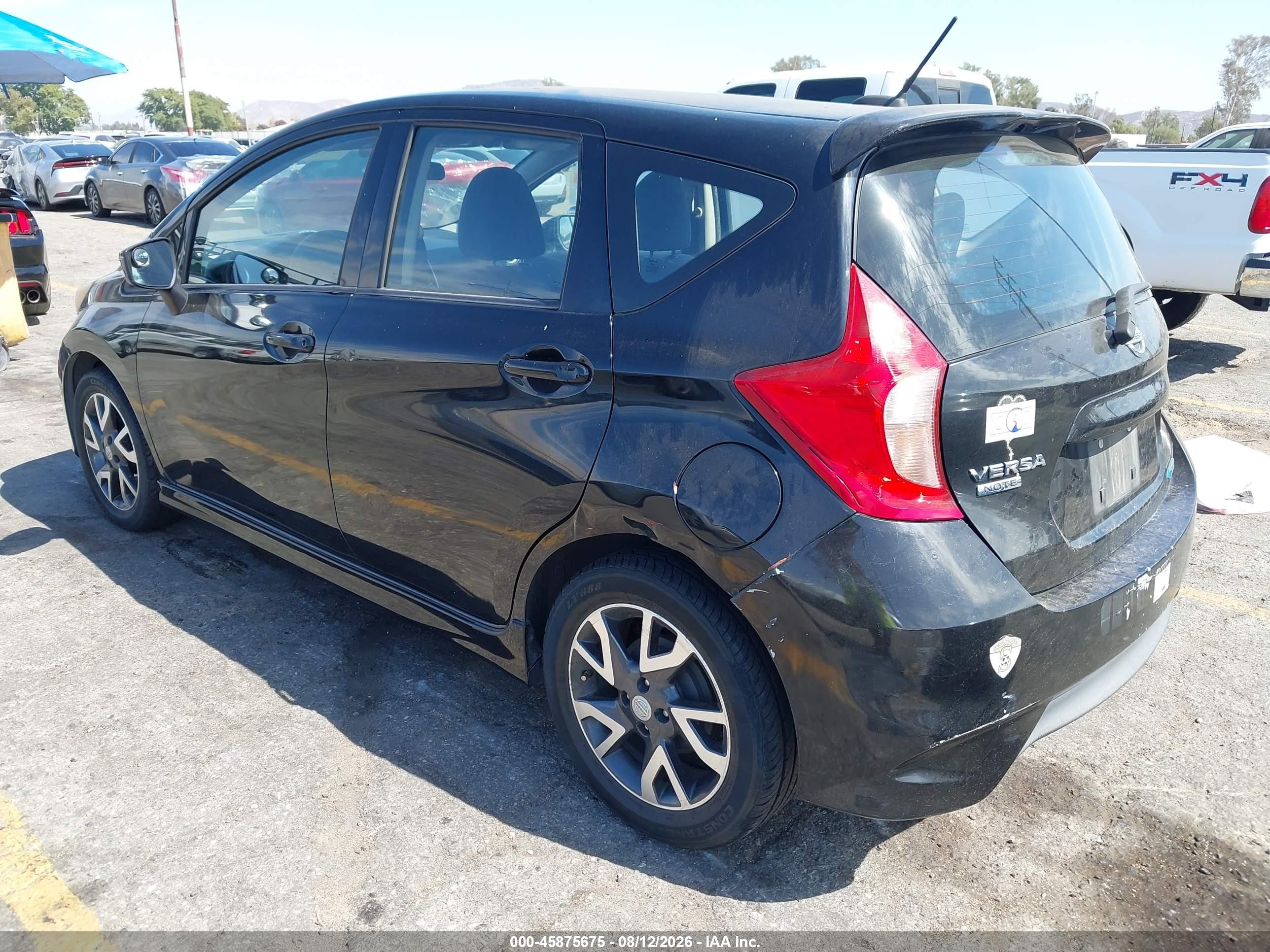 2015 Nissan Versa Note Sr Black vin: 3N1CE2CP9FL427212