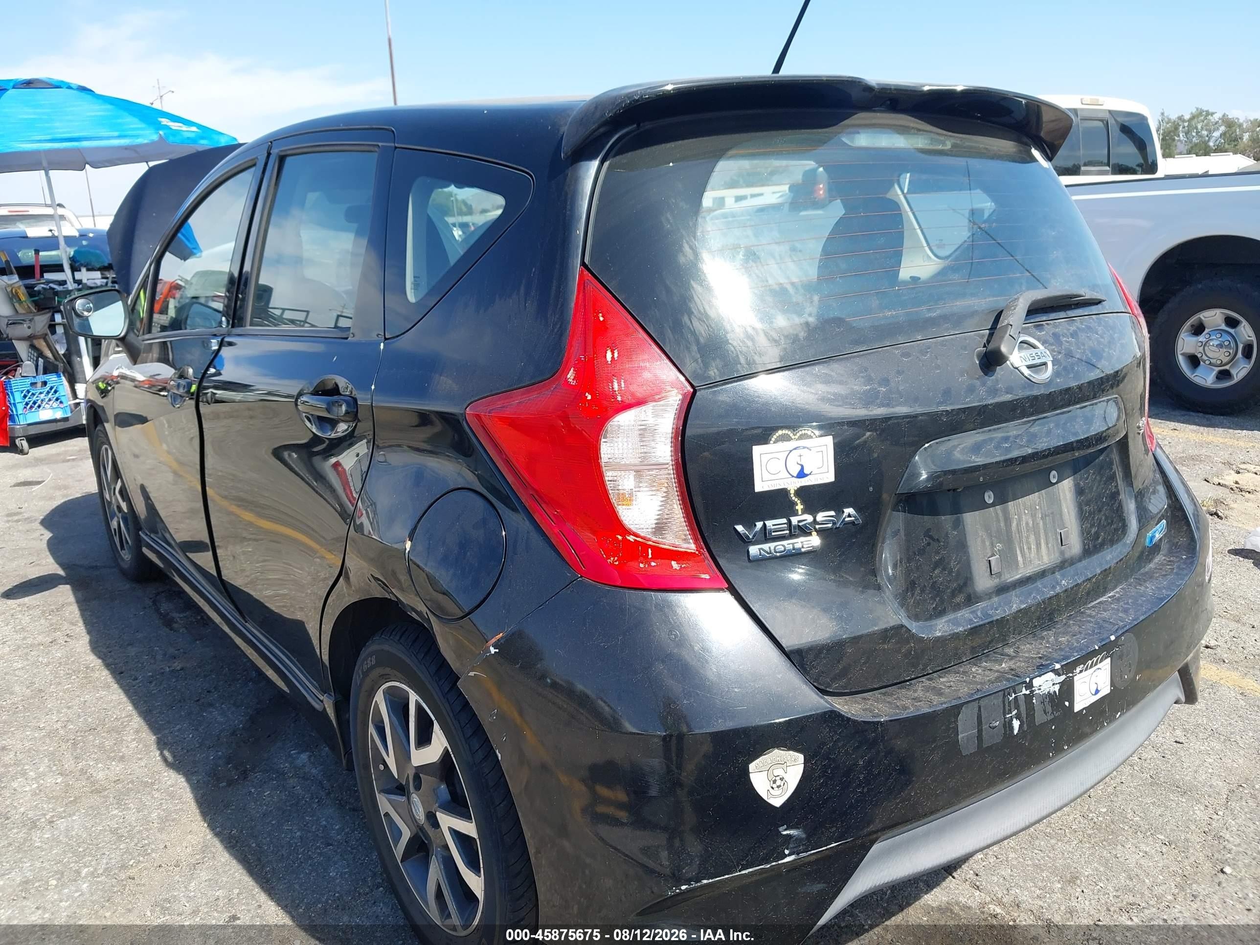 2015 Nissan Versa Note Sr Black vin: 3N1CE2CP9FL427212