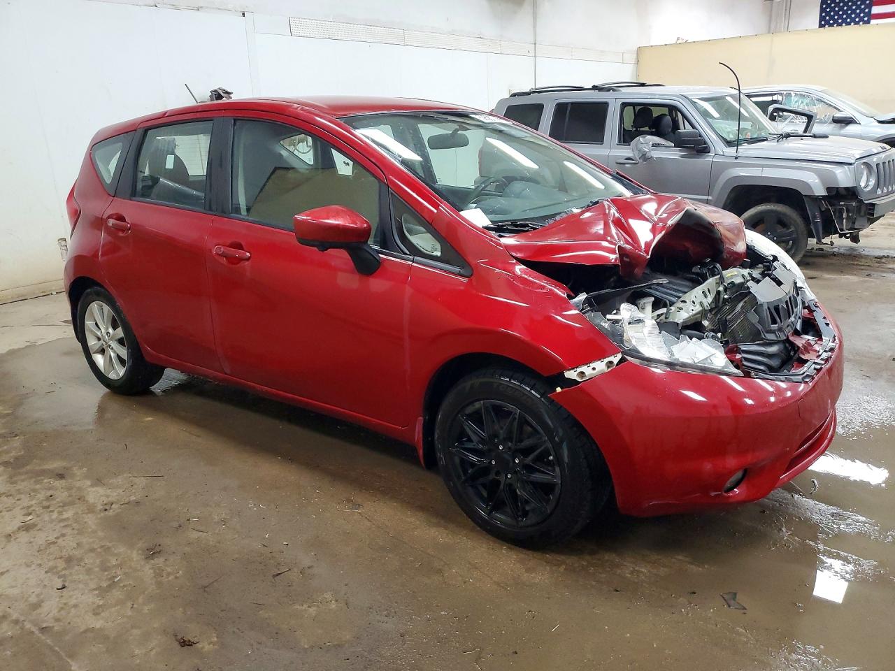 2015 Nissan Versa Note Sl Red vin: 3N1CE2CP9FL436332