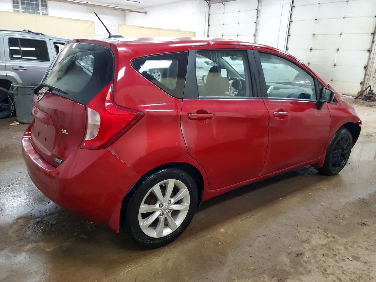 2015 Nissan Versa Note Sl Red vin: 3N1CE2CP9FL436332