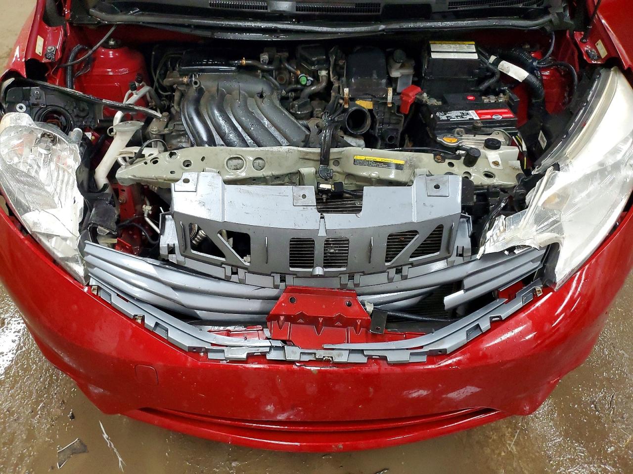 2015 Nissan Versa Note Sl Red vin: 3N1CE2CP9FL436332