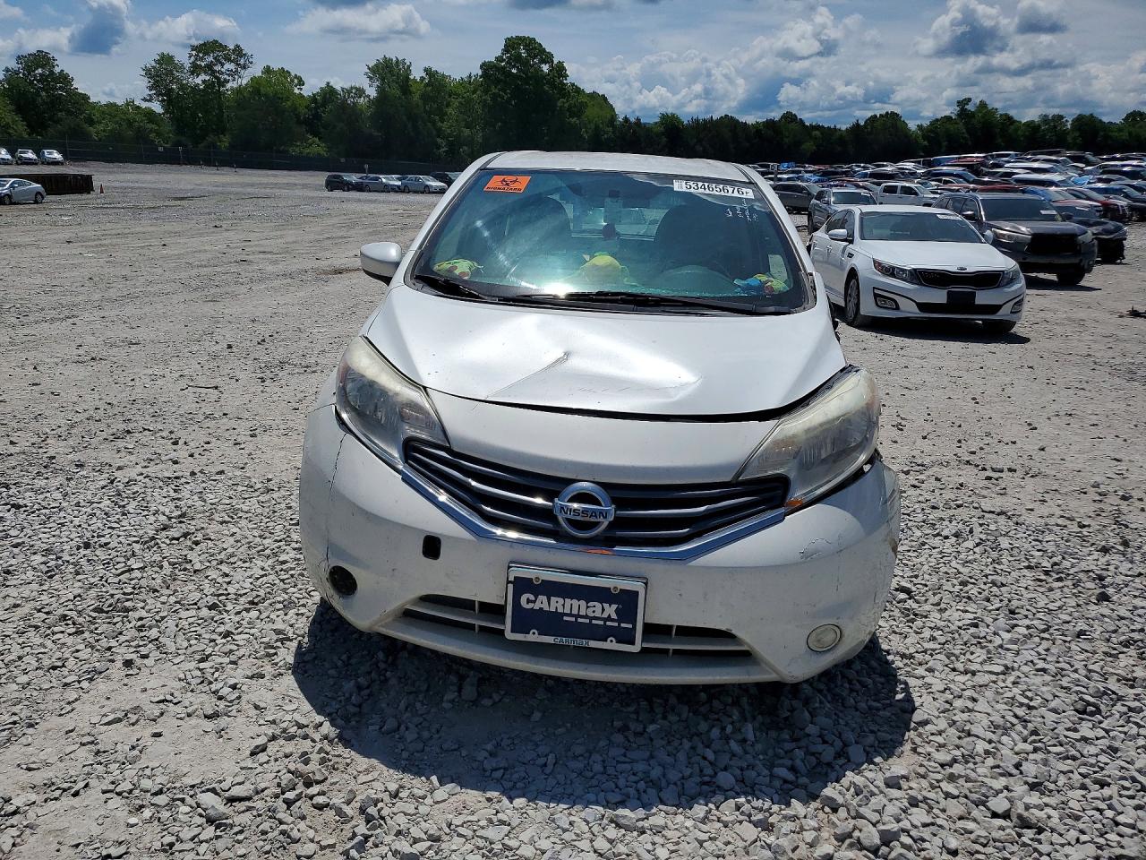 2015 Nissan Versa Note Sv White vin: 3N1CE2CP9FL443233