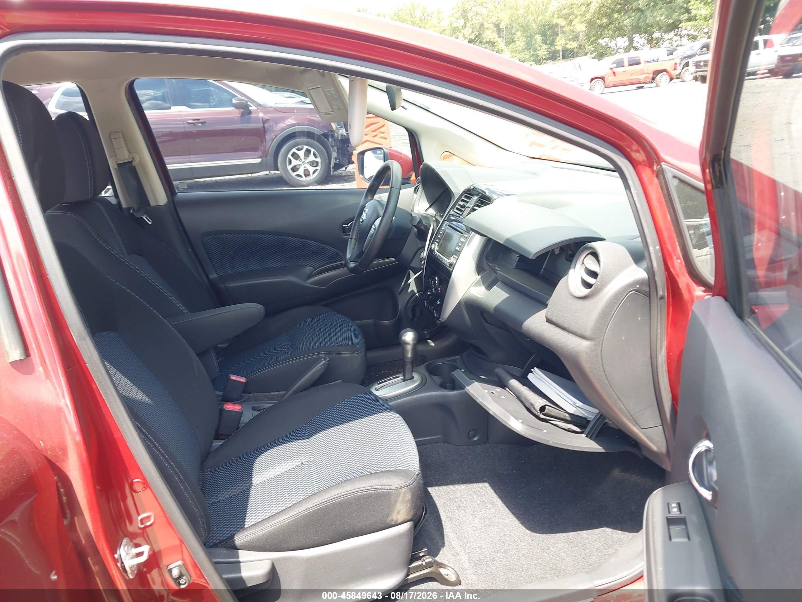 2016 Nissan Versa Note Sv Красный vin: 3N1CE2CP9GL355543