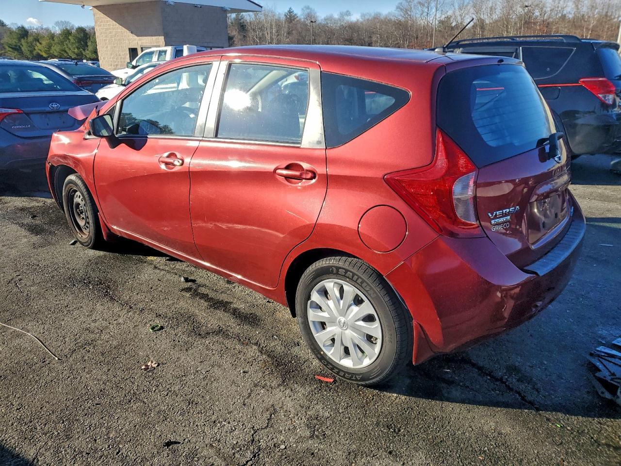 2016 Nissan Versa Note S Red vin: 3N1CE2CP9GL371578