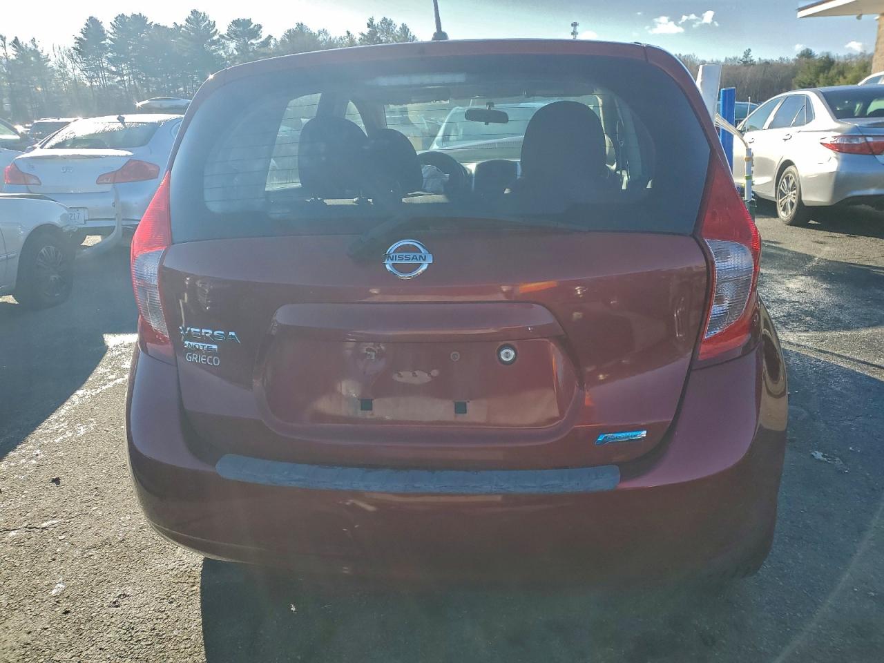 2016 Nissan Versa Note S Red vin: 3N1CE2CP9GL371578