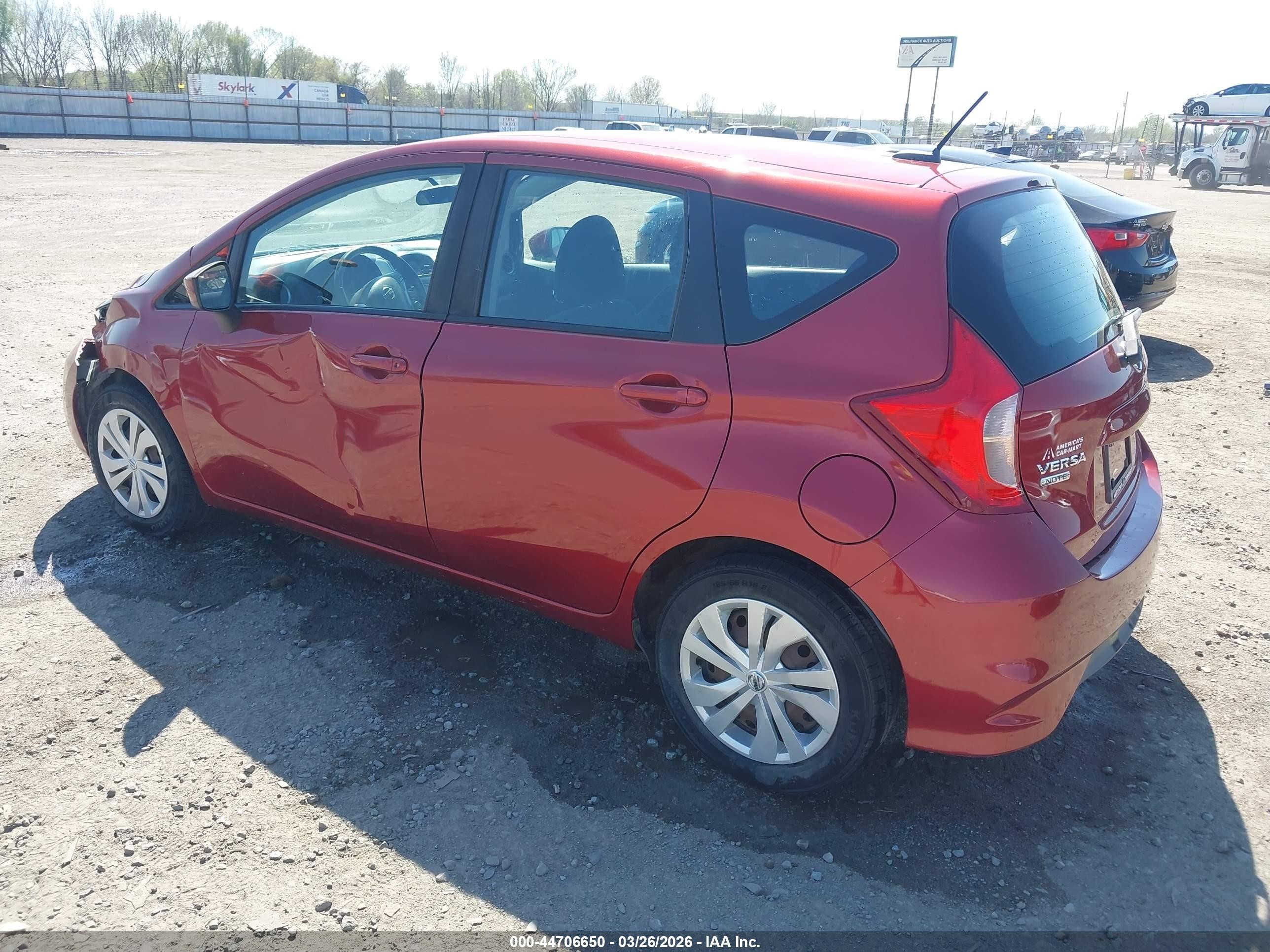 2017 Nissan Versa Note Sv Red vin: 3N1CE2CP9HL367936