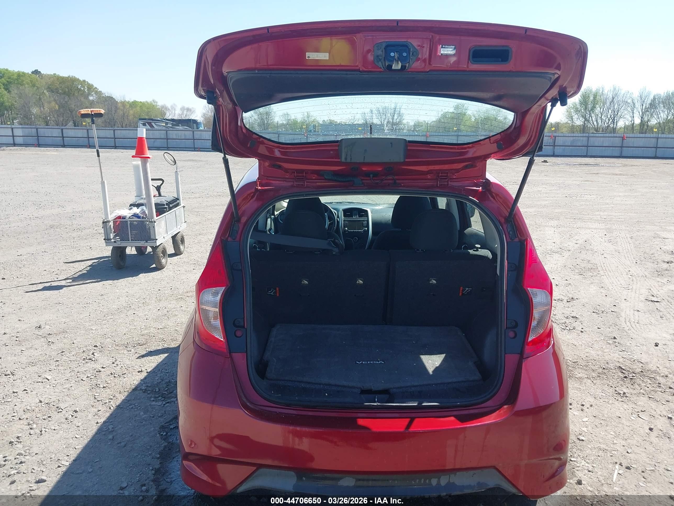 2017 Nissan Versa Note Sv Red vin: 3N1CE2CP9HL367936