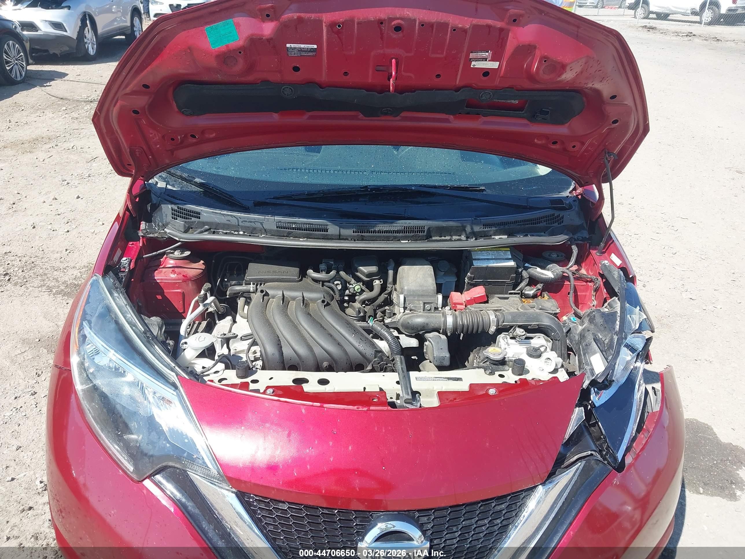2017 Nissan Versa Note Sv Red vin: 3N1CE2CP9HL367936