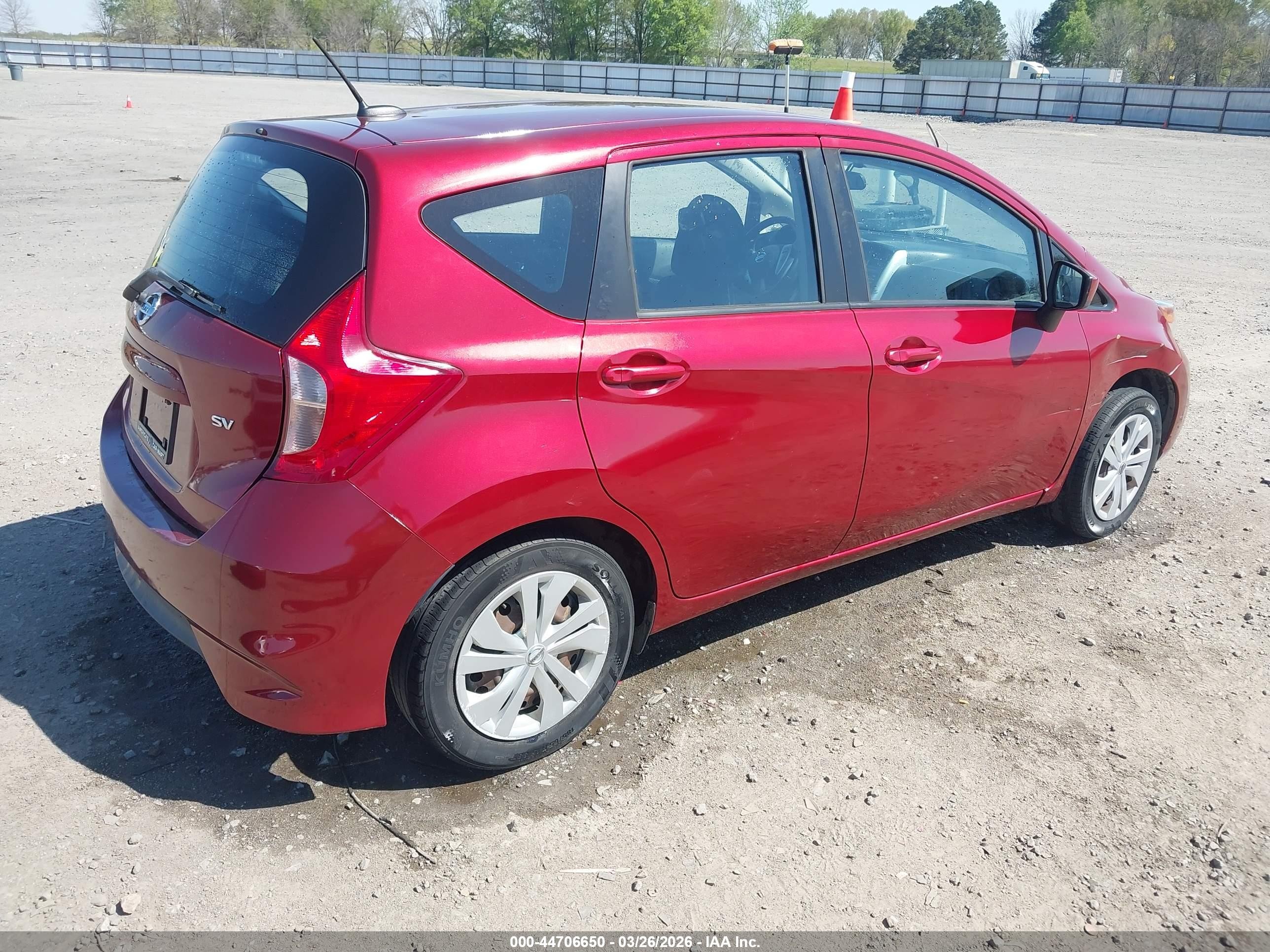 2017 Nissan Versa Note Sv Red vin: 3N1CE2CP9HL367936